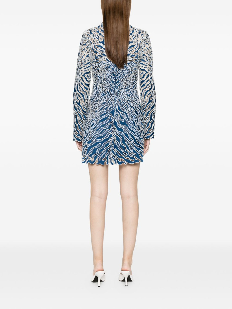 long-sleeved mini dress 4