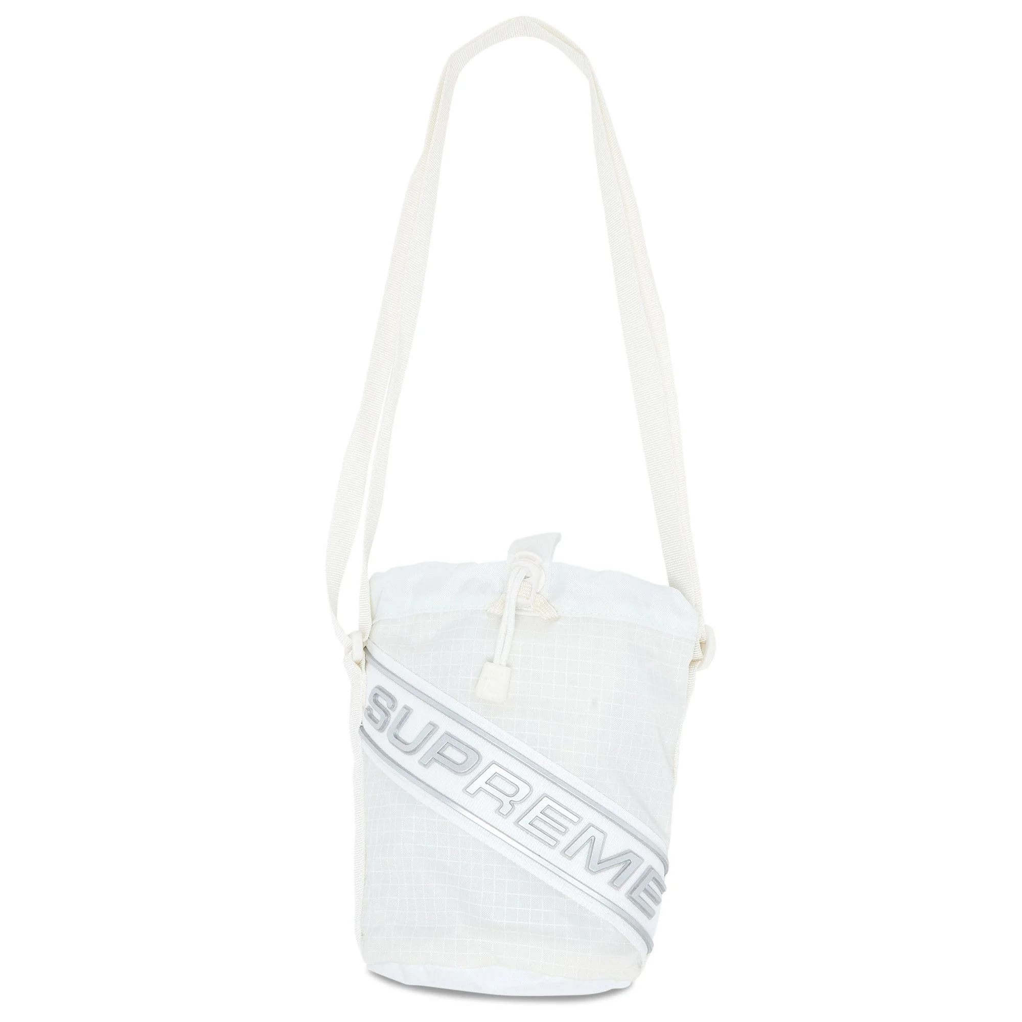 Supreme Small Cinch Pouch 'White' - 1