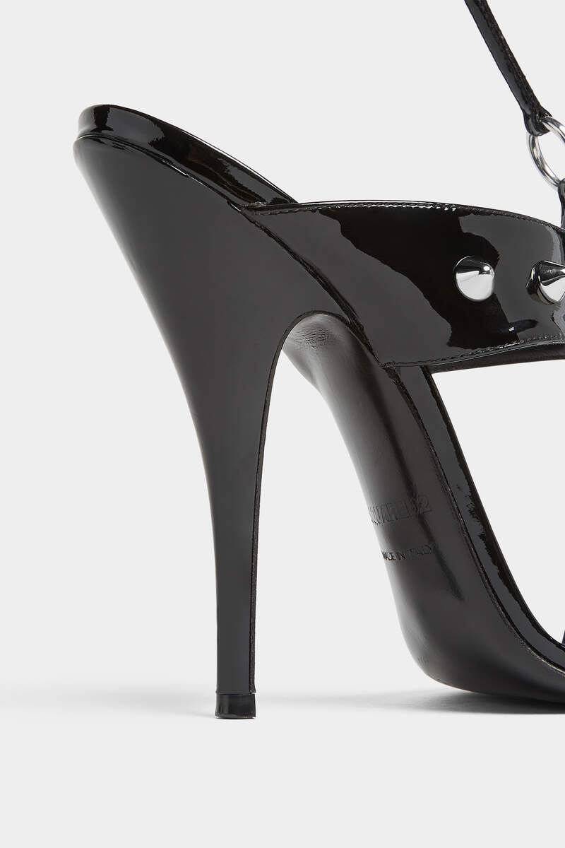 GOTHIC DSQUARED2 HEELED SANDALS - 5
