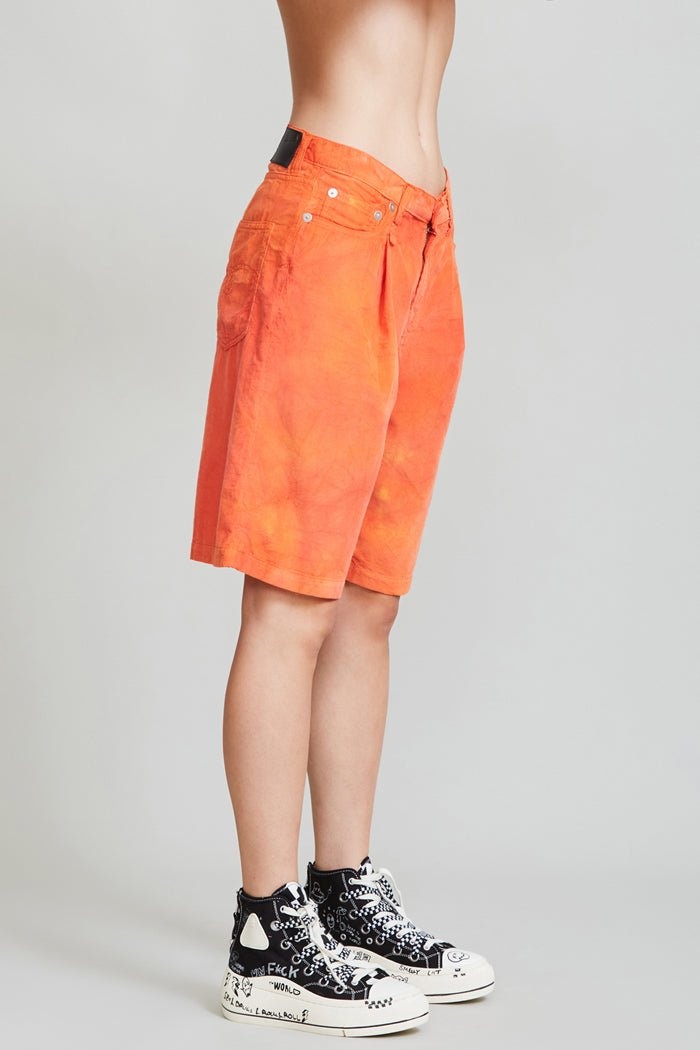 Damon Pleated Short - Sunburst Corduroy | R13 Denim Official Site - 4