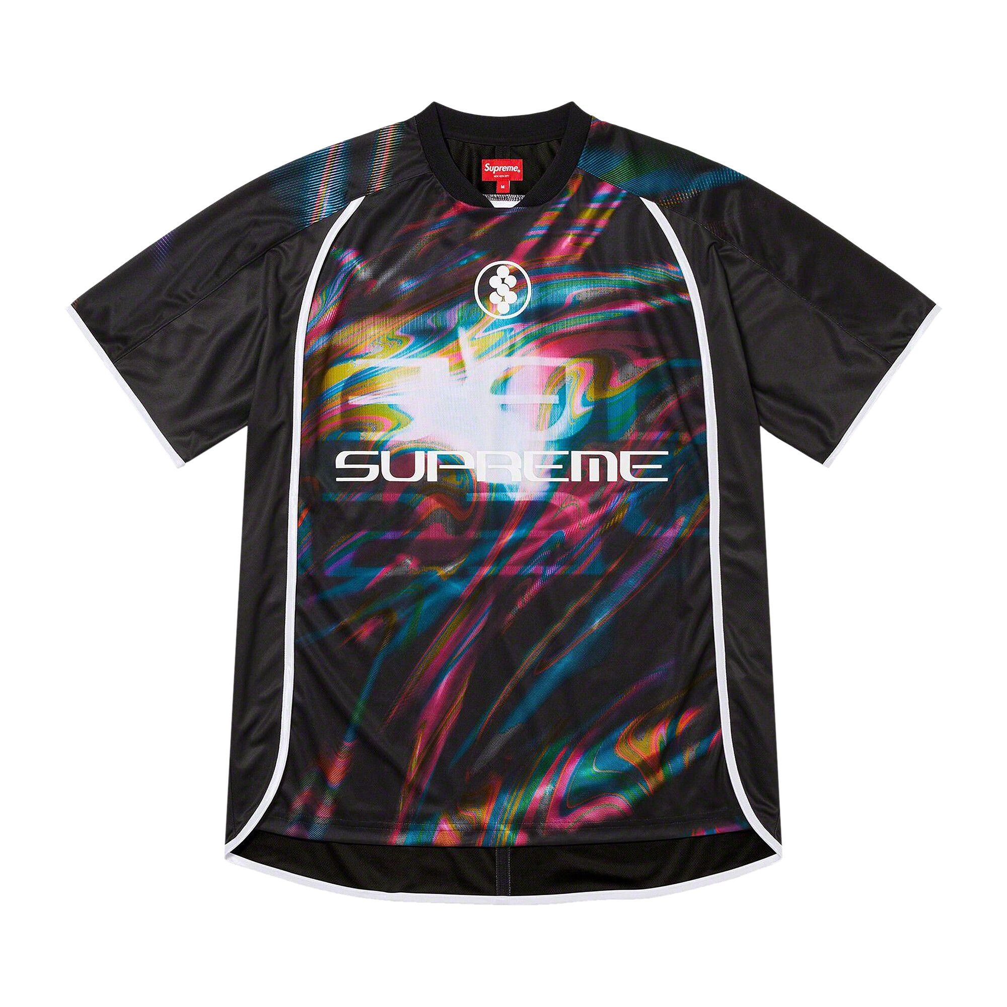 Supreme Feedback Soccer Jersey 'Black' - 1