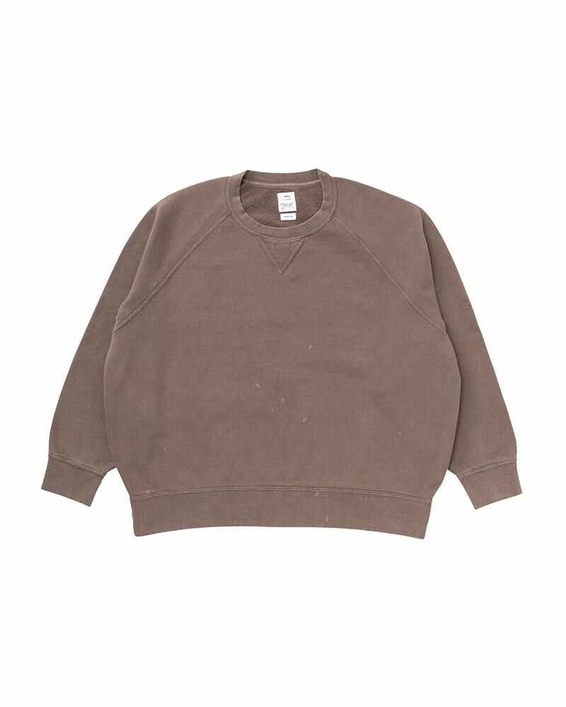 AMPLUS CREW L/S DMGD (U.D.) W PURPLE - 1