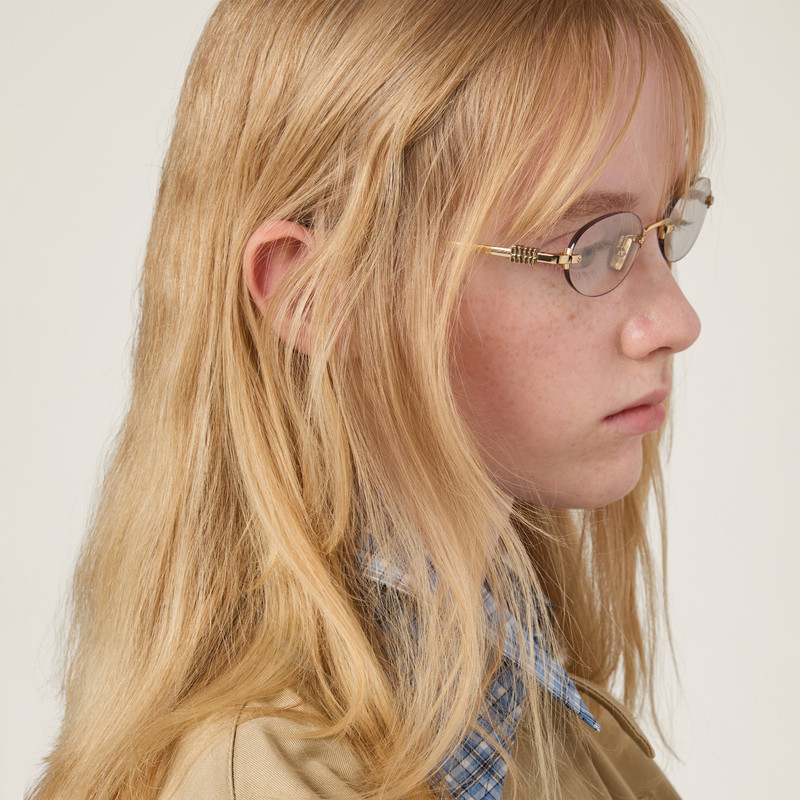 Miu Miu Miu Miu Logo sunglasses outlook