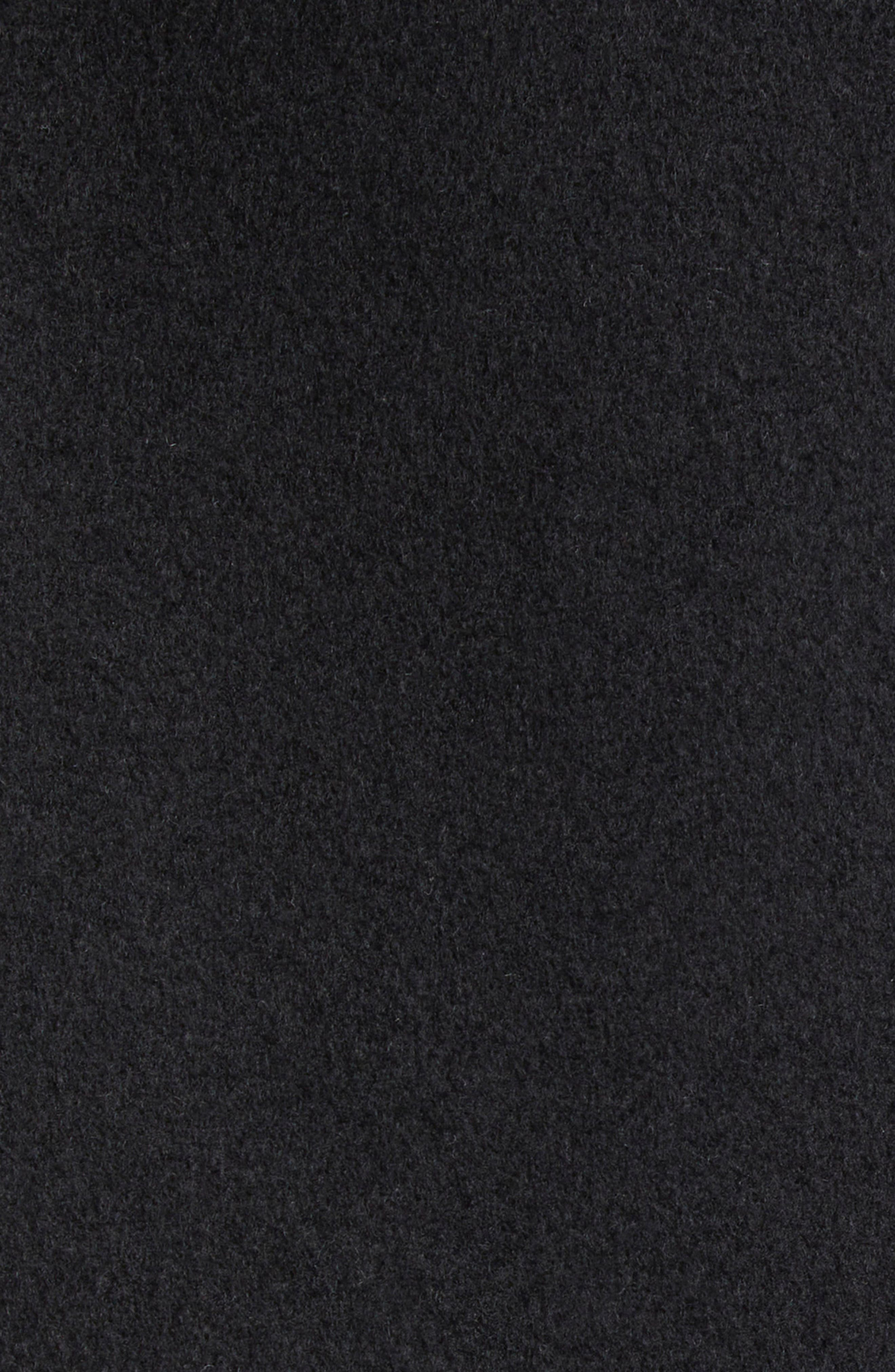 Versace Cashmere & Virgin Wool Peacoat in Black at Nordstrom - 6
