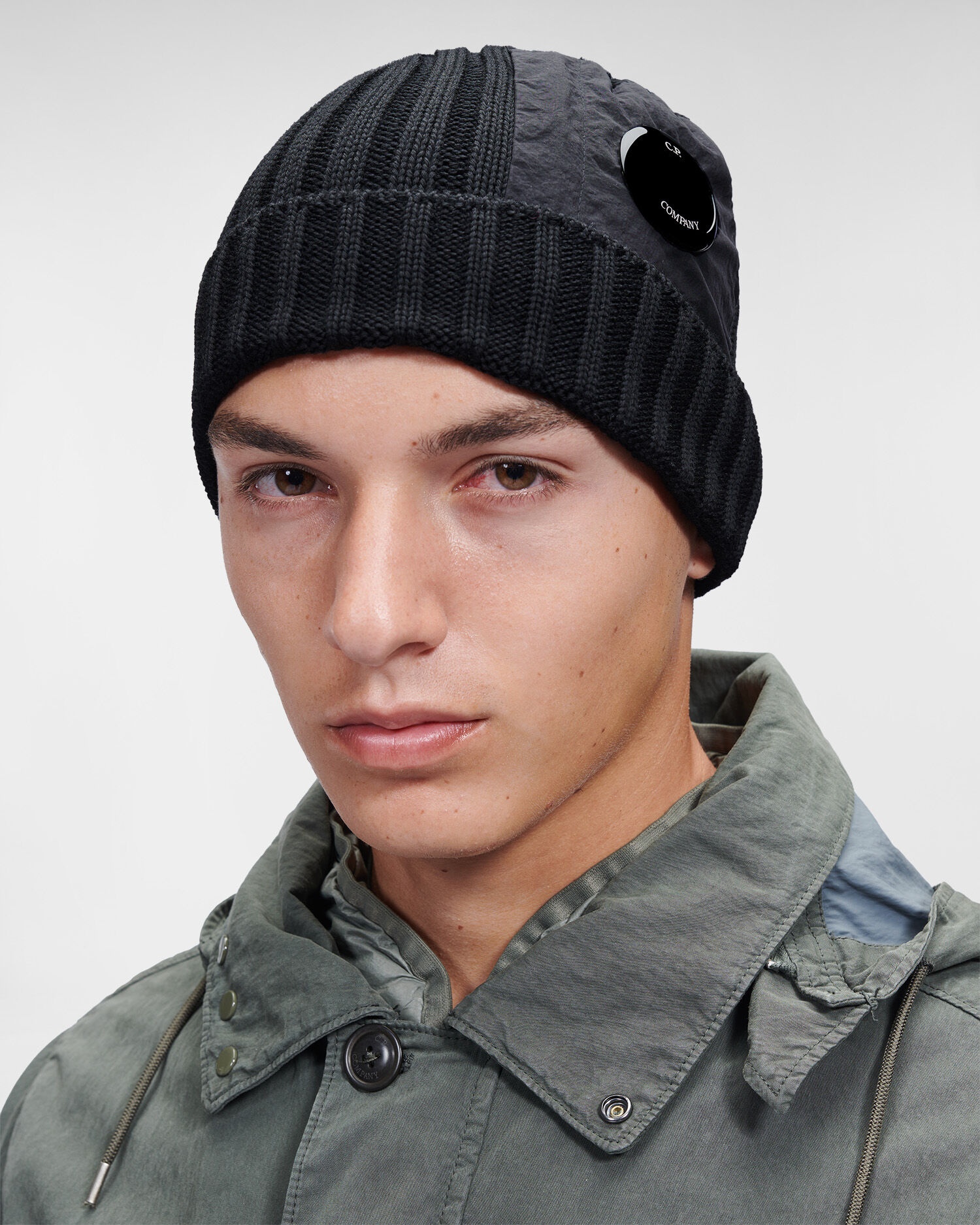Extra Fine Merino Wool Lens Beanie - 2
