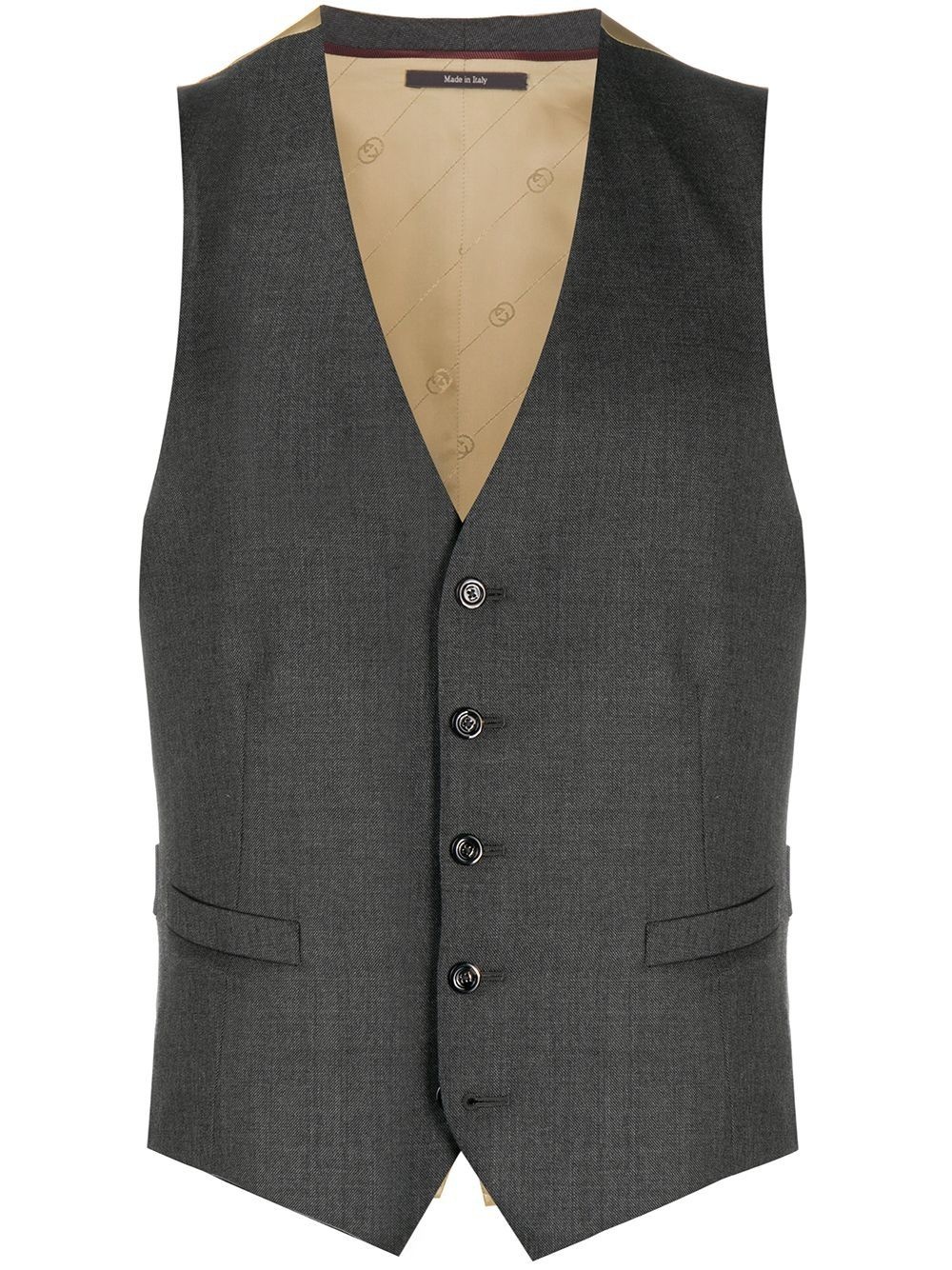 formal wool waistcoat - 1