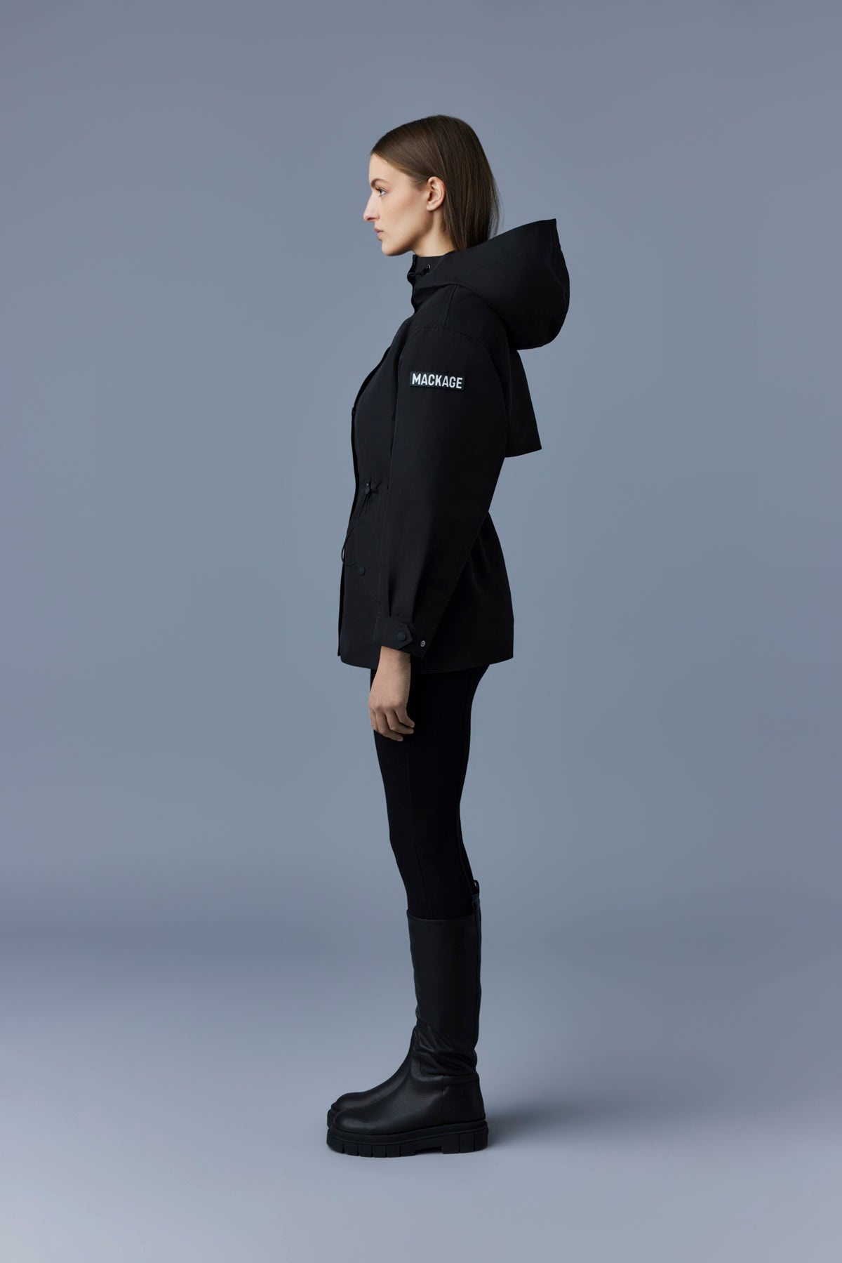 CARRIE Short 2-in-1 rain parka with removable liner - 3