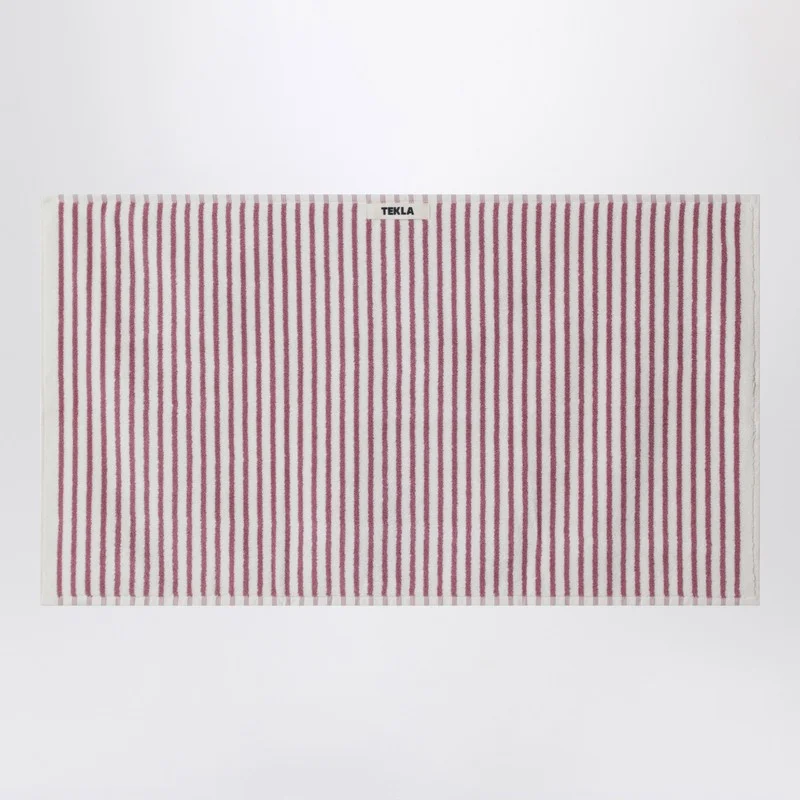 Striped bath towel 50x90 cm - 1