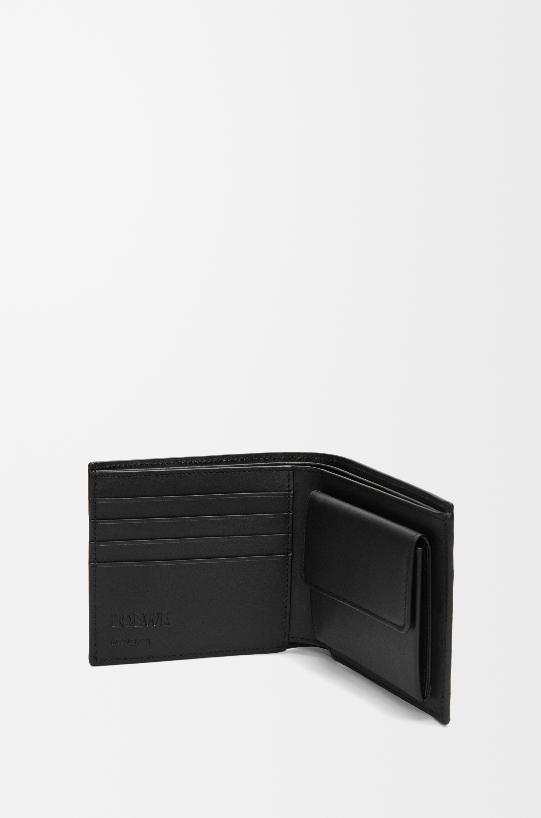 Bifold coin wallet in silk calfskin - 3