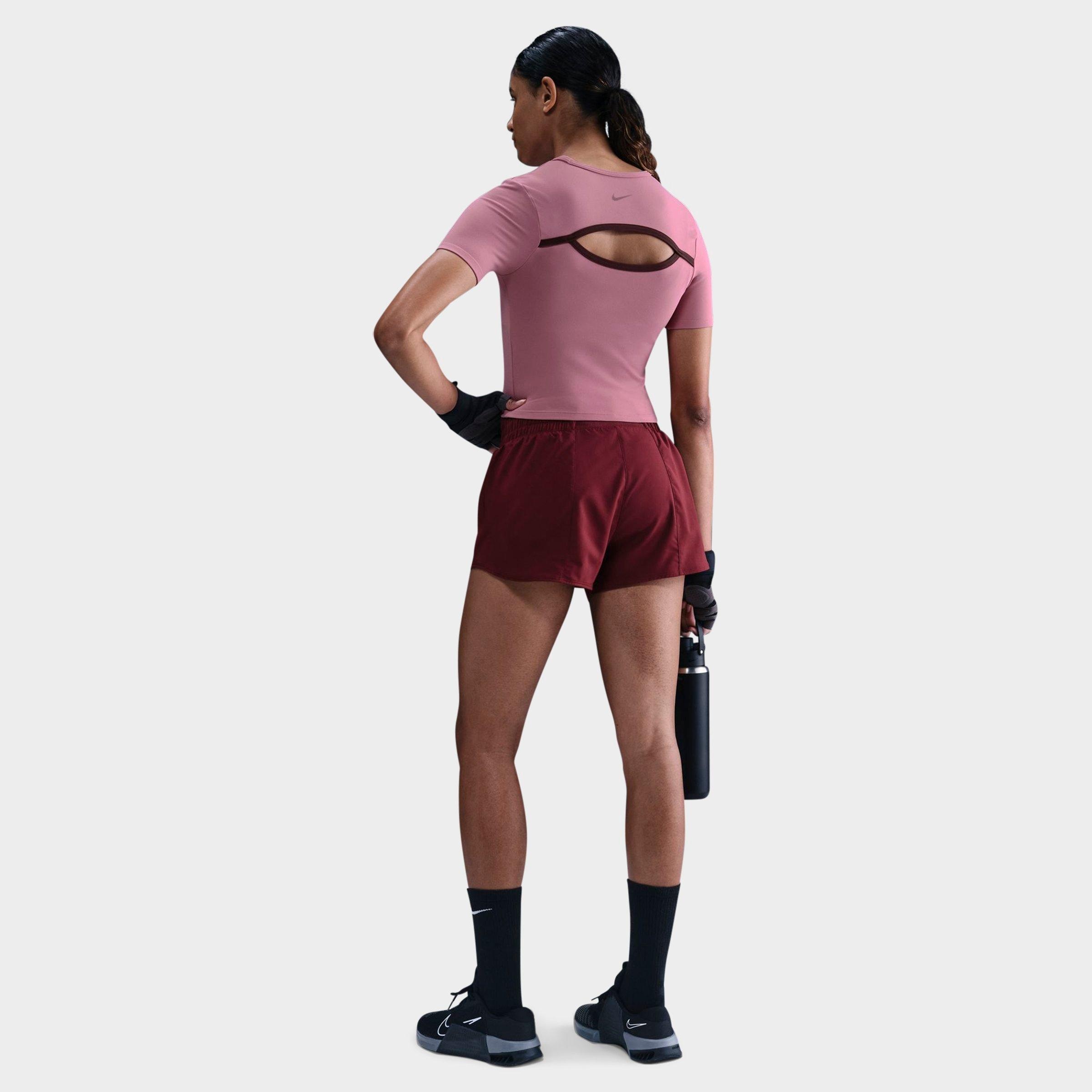 WOMEN'S NIKE ONE DRI-FIT SHORT-SLEEVE FITTED T-SHIRT - 3
