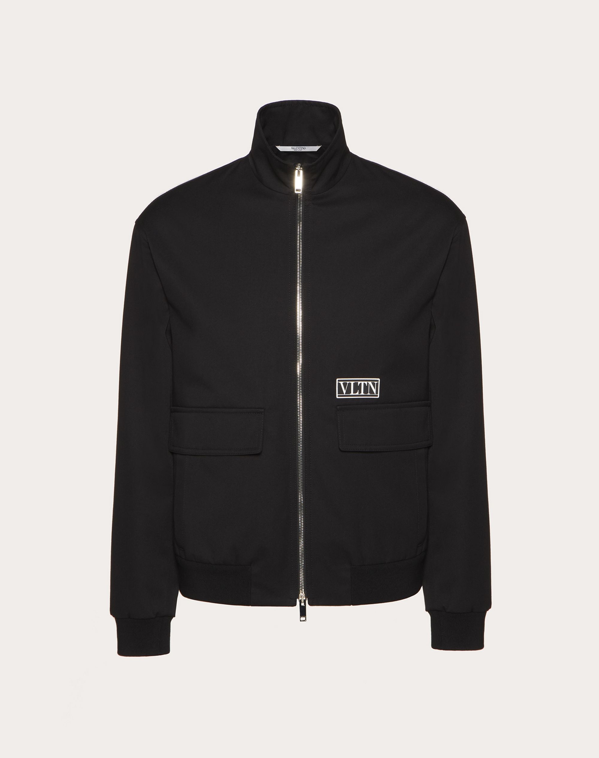 TECHNICAL COTTON BLOUSON WITH VLTN TAG - 1