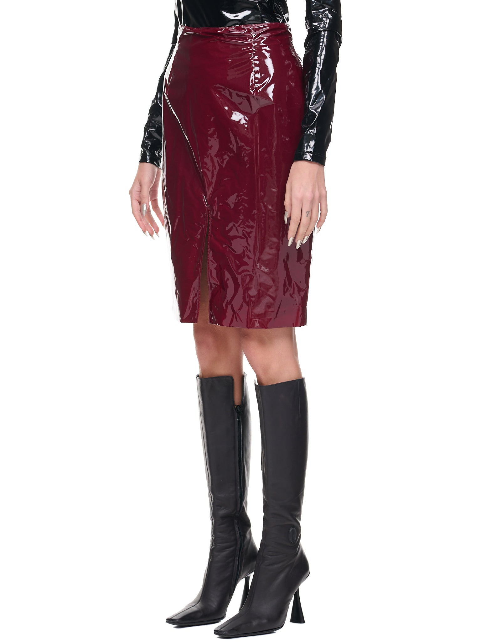 Double Split Skirt - 2