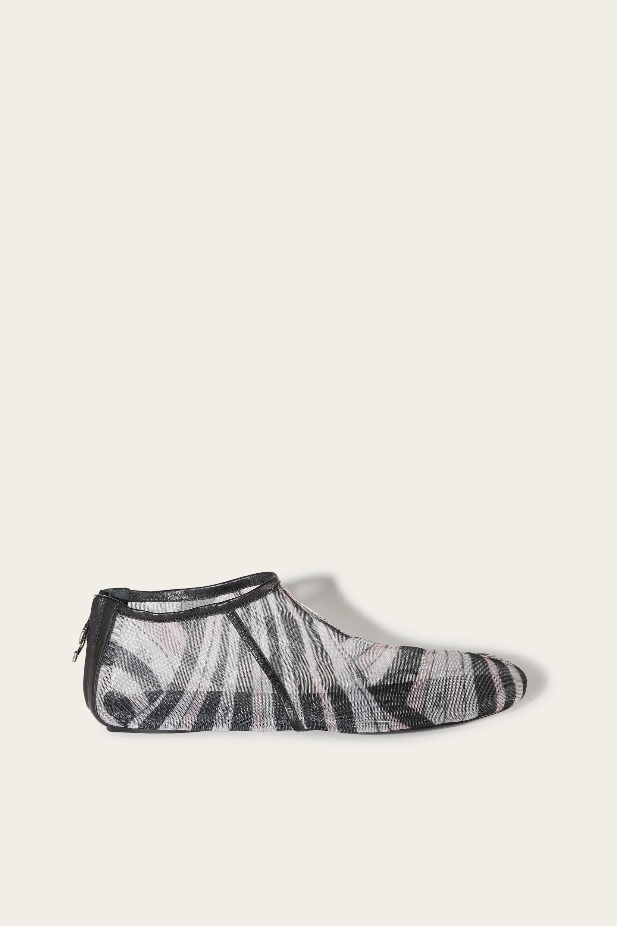 IRIDE-PRINT MESH FLAT SHOES - 1