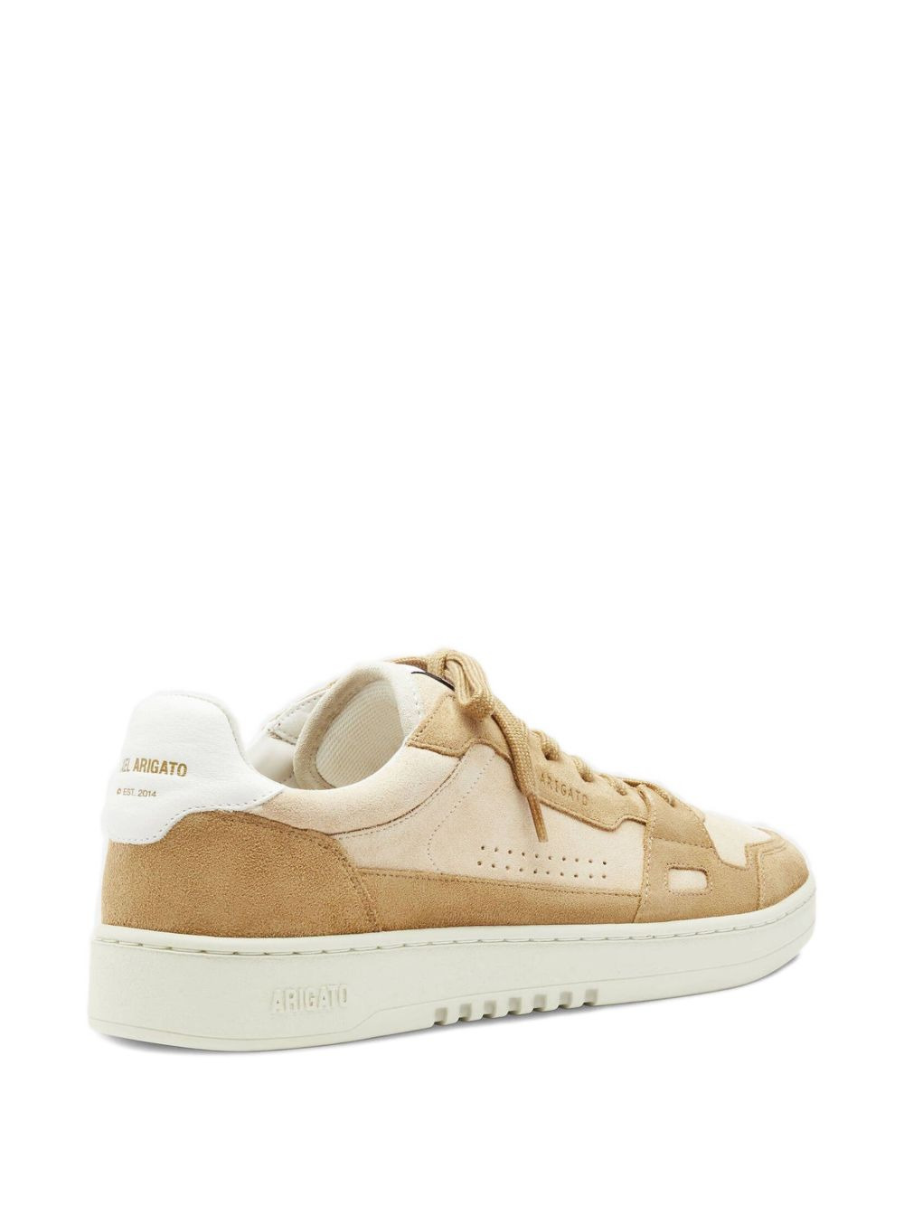Dice Lo suede-leather panelled sneakers - 4