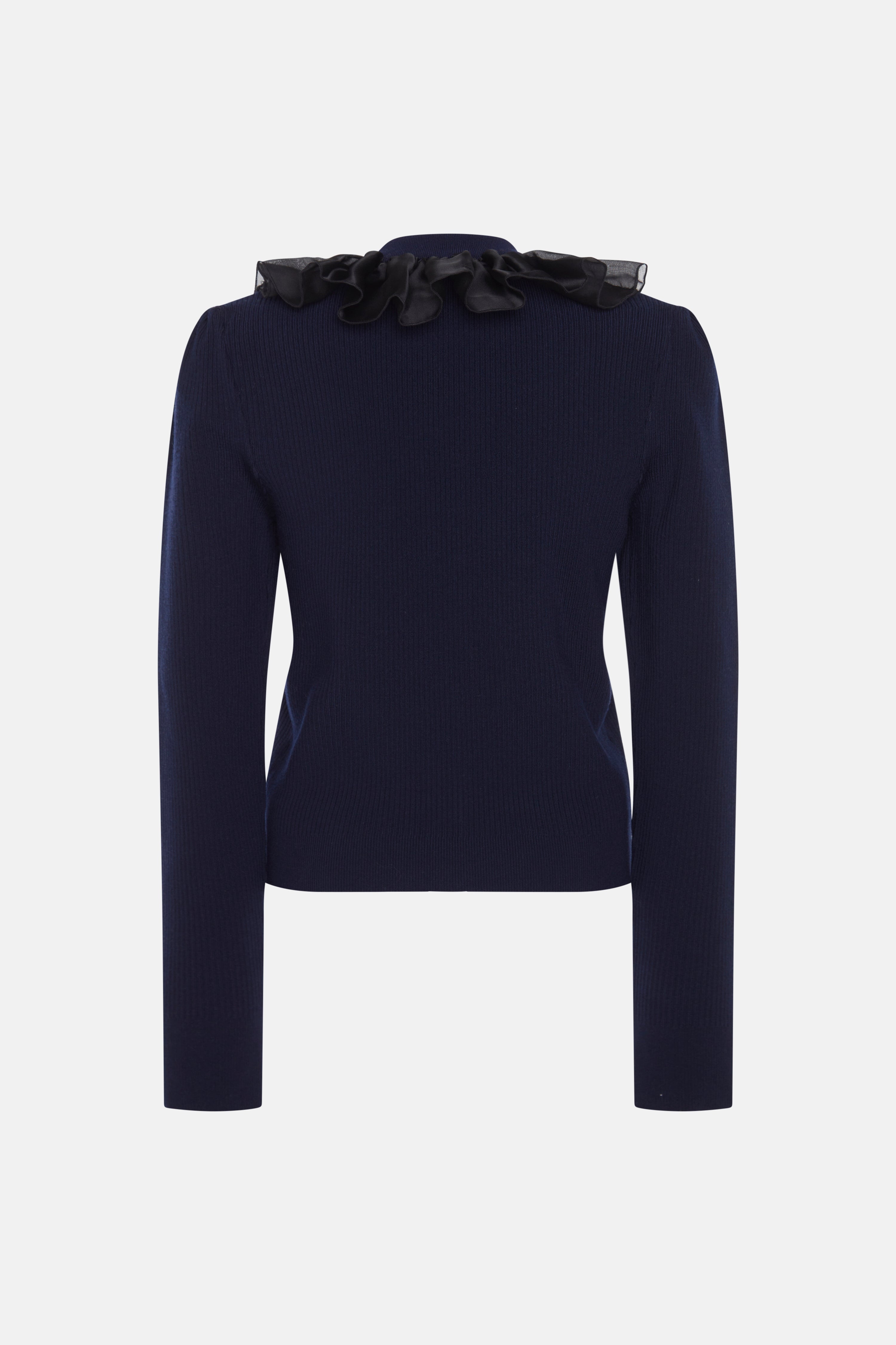 CARDIGAN WITH RUCHES - 2