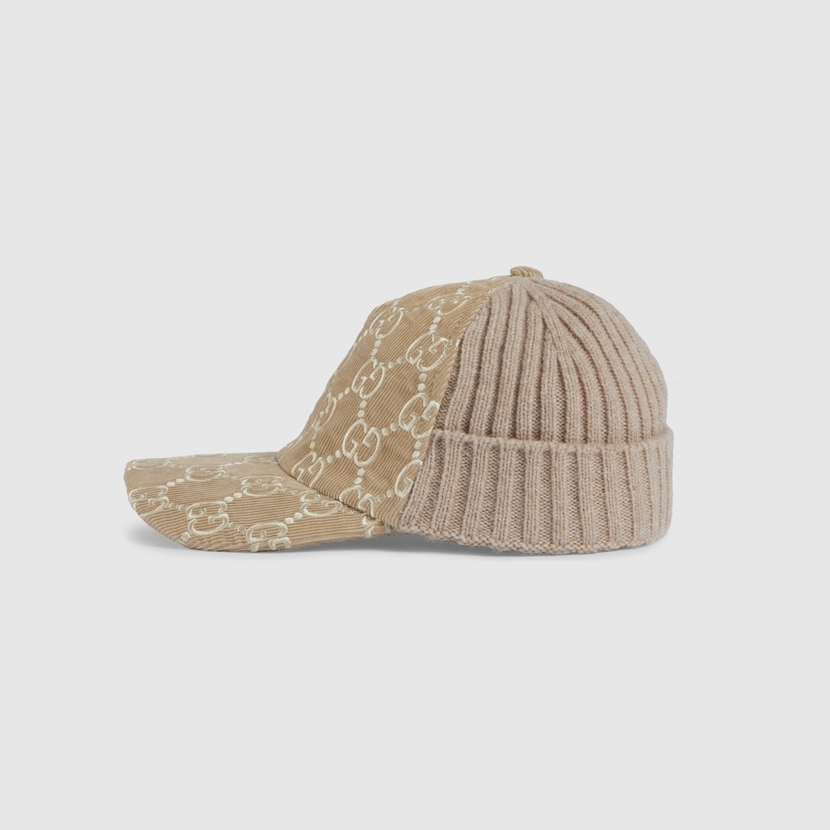 GG corduroy baseball hat - 2