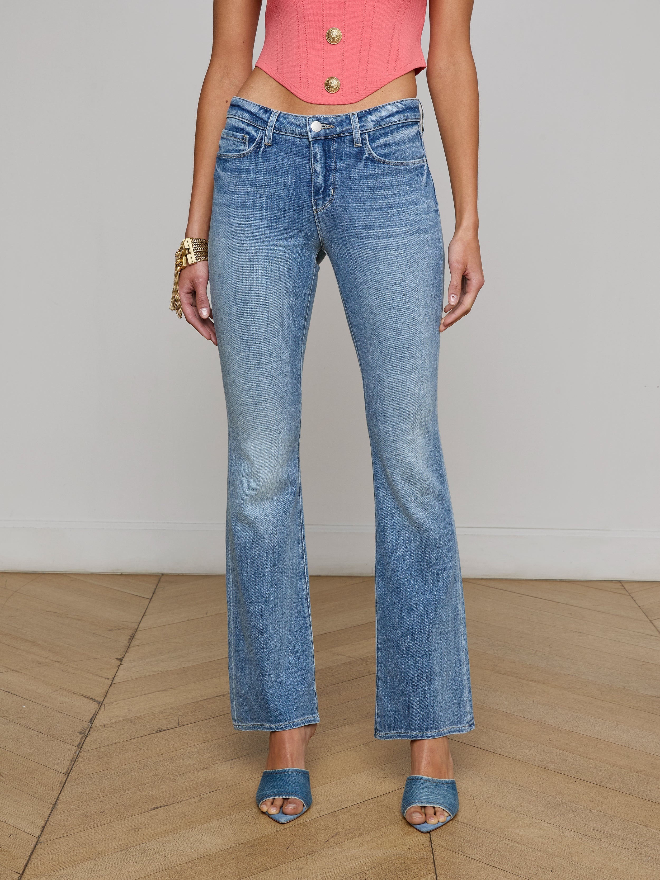 Cara Low-Rise Bootcut Jean - 4