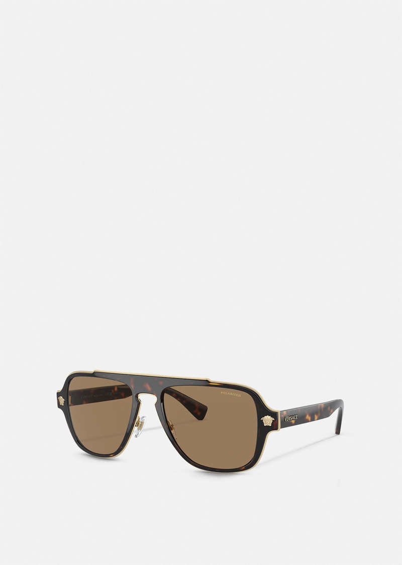 Medusa Retro Charm Sunglasses - 1