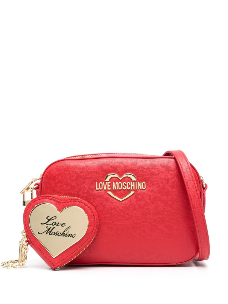 logo-lettering crossbody bag 1