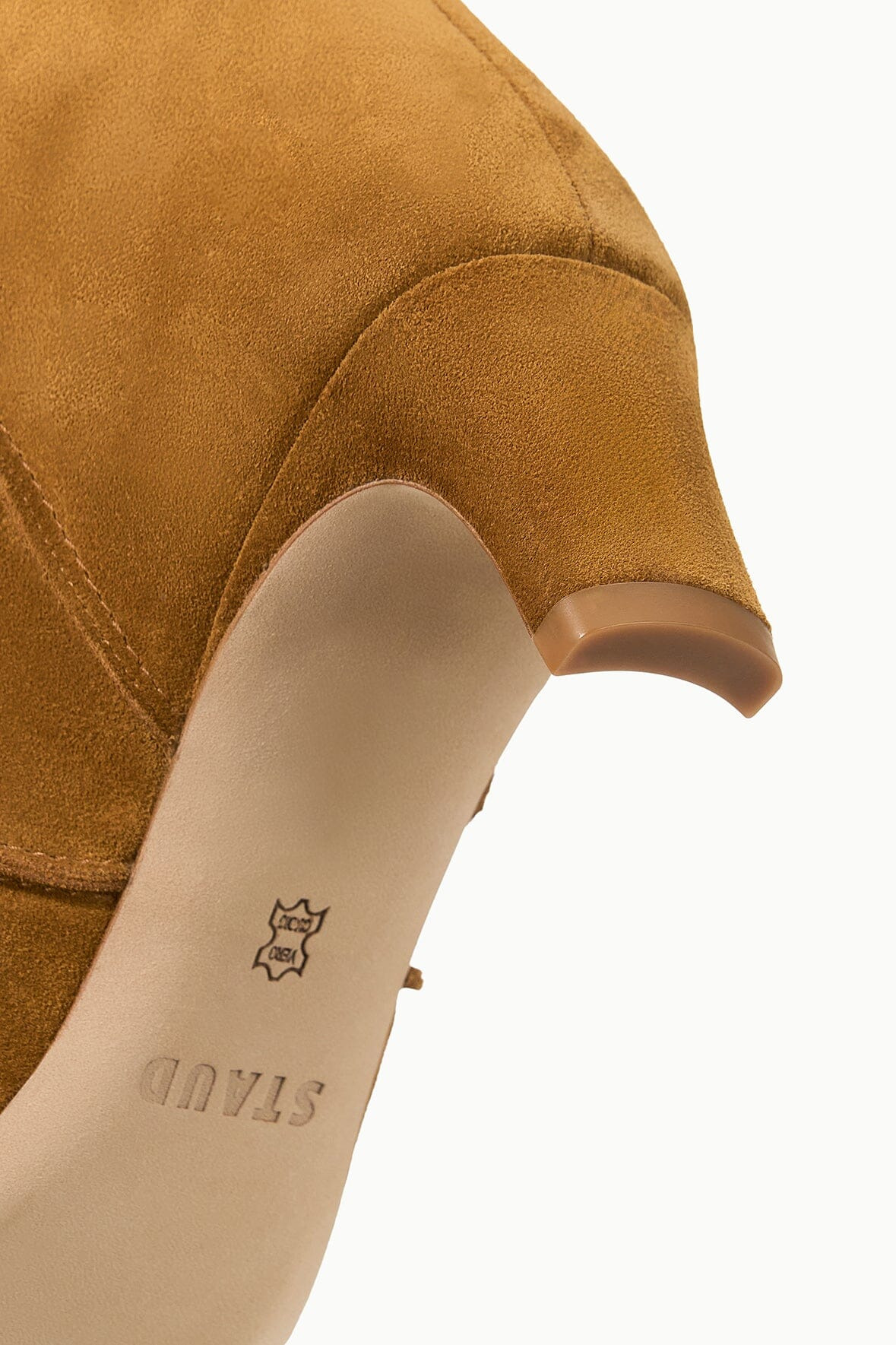 STAUD WALLY BOOT TAN SUEDE - 8