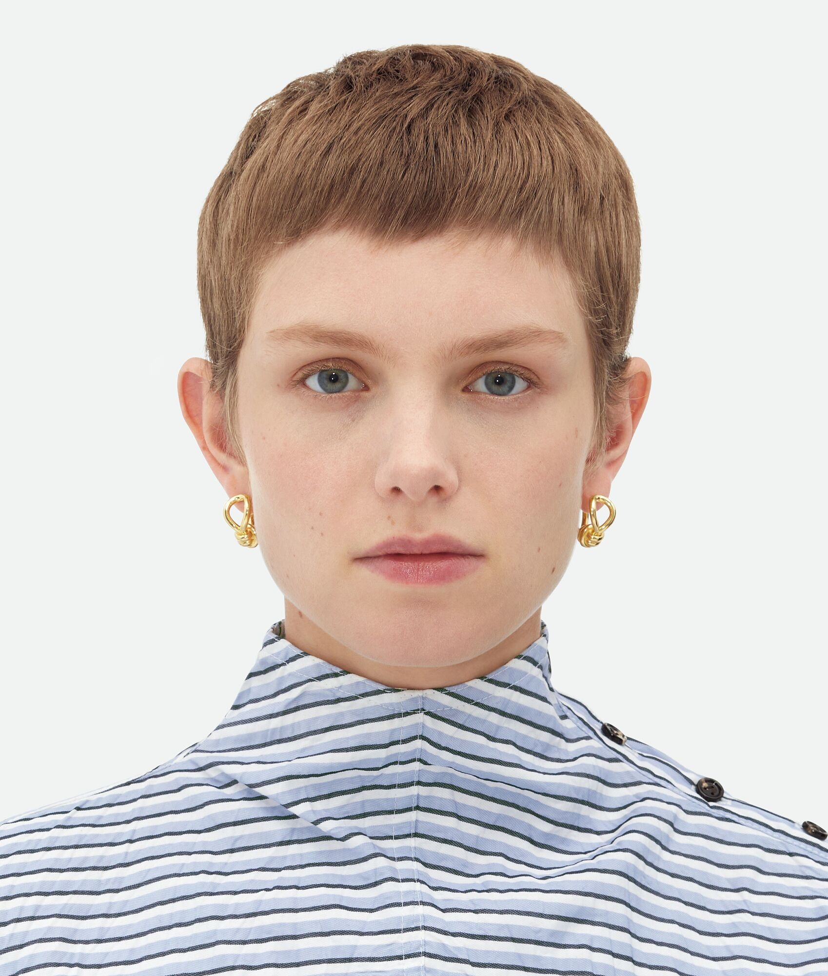 Knot Hoop Earrings - 2