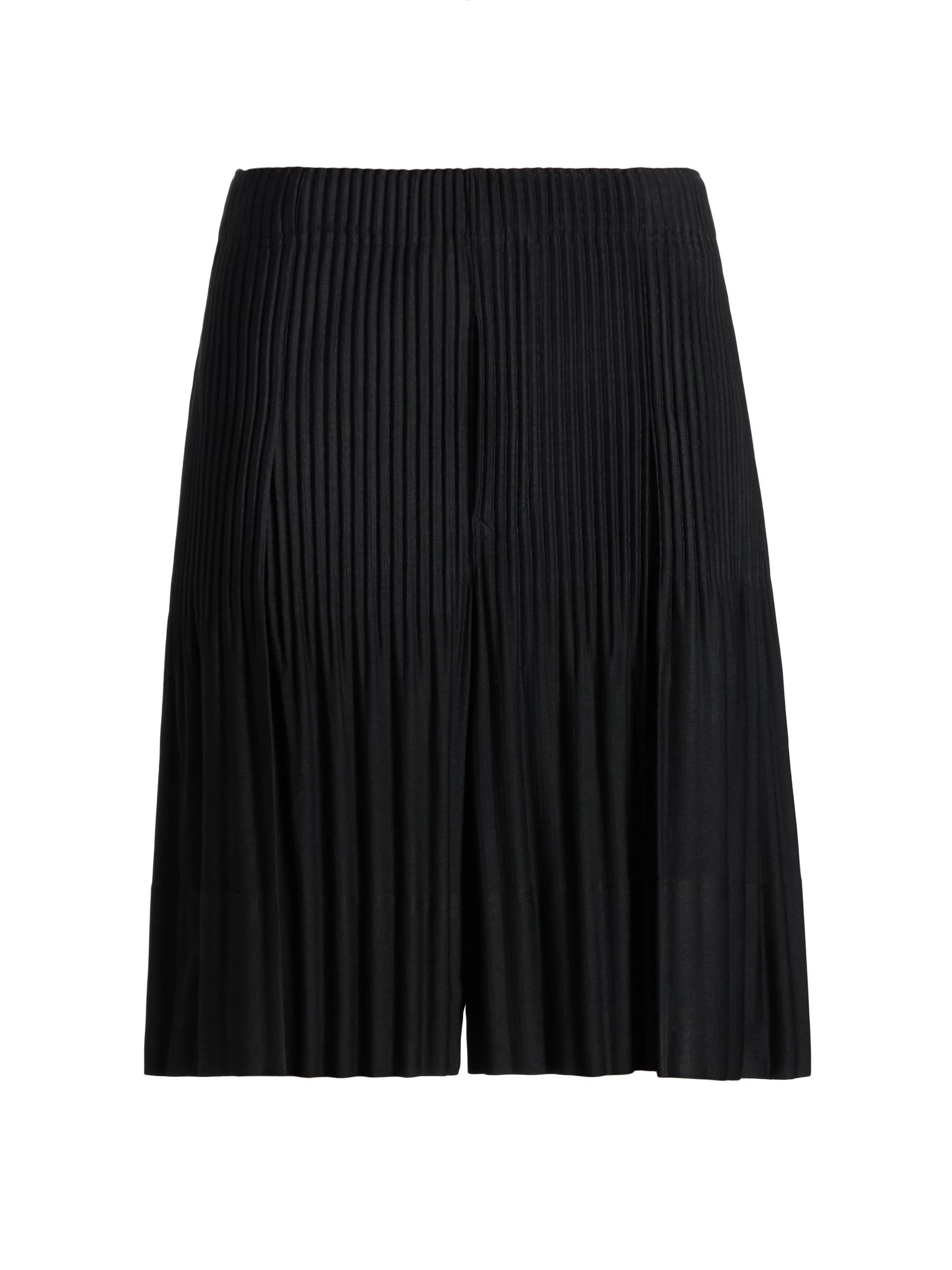 Men Wear Or Wrap Shorts - Egg Plant Black - 1