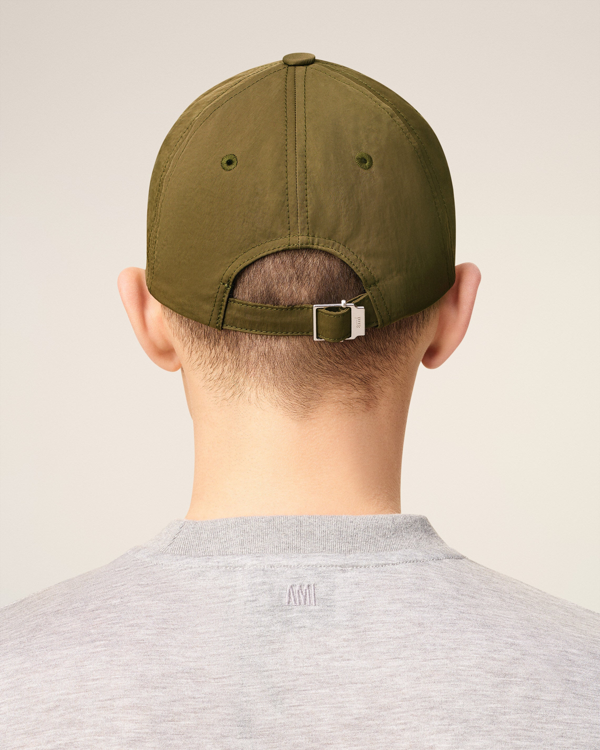 GREEN NYLON AMI DE COEUR STUD CAP - 6