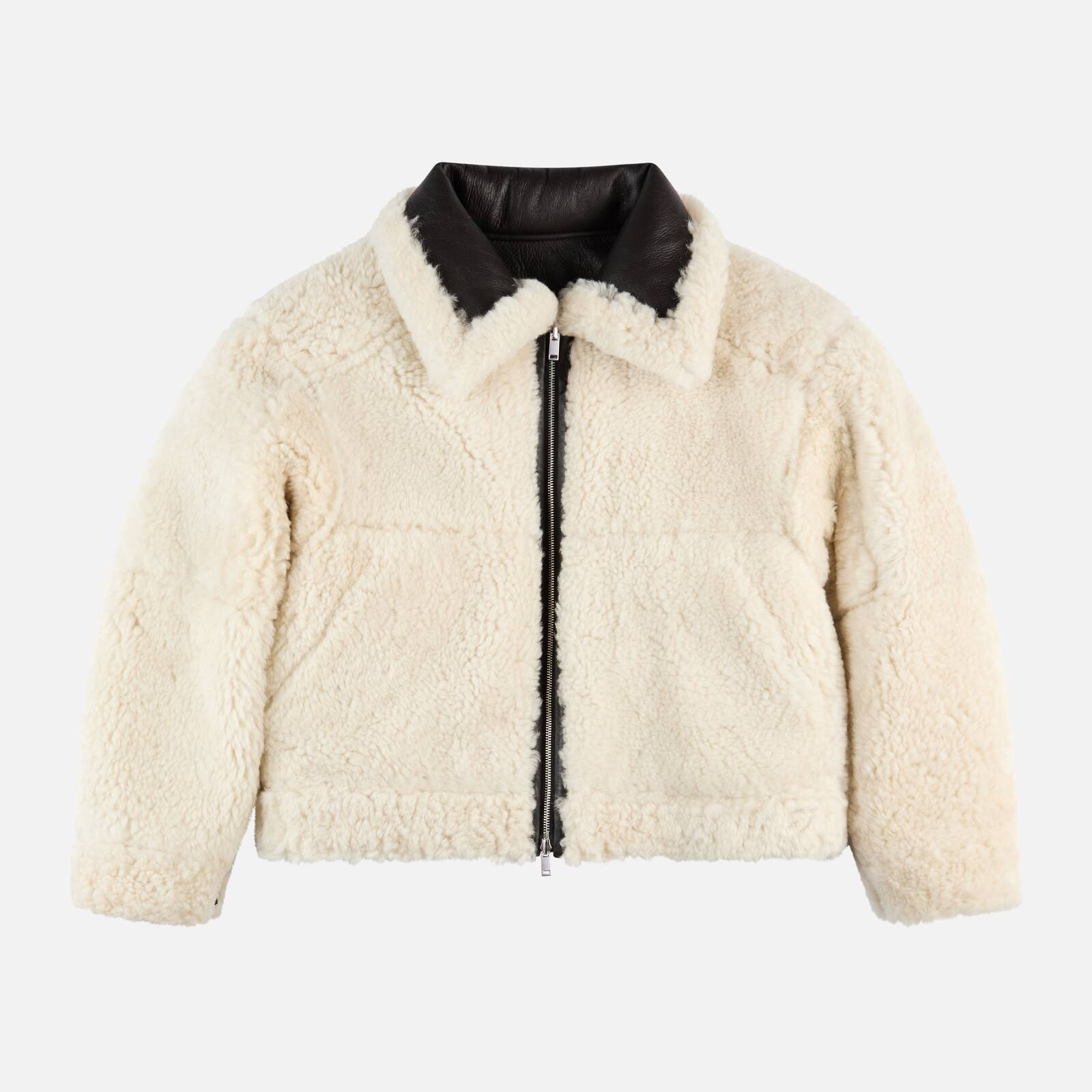 Jacket in reversible shearling - 10