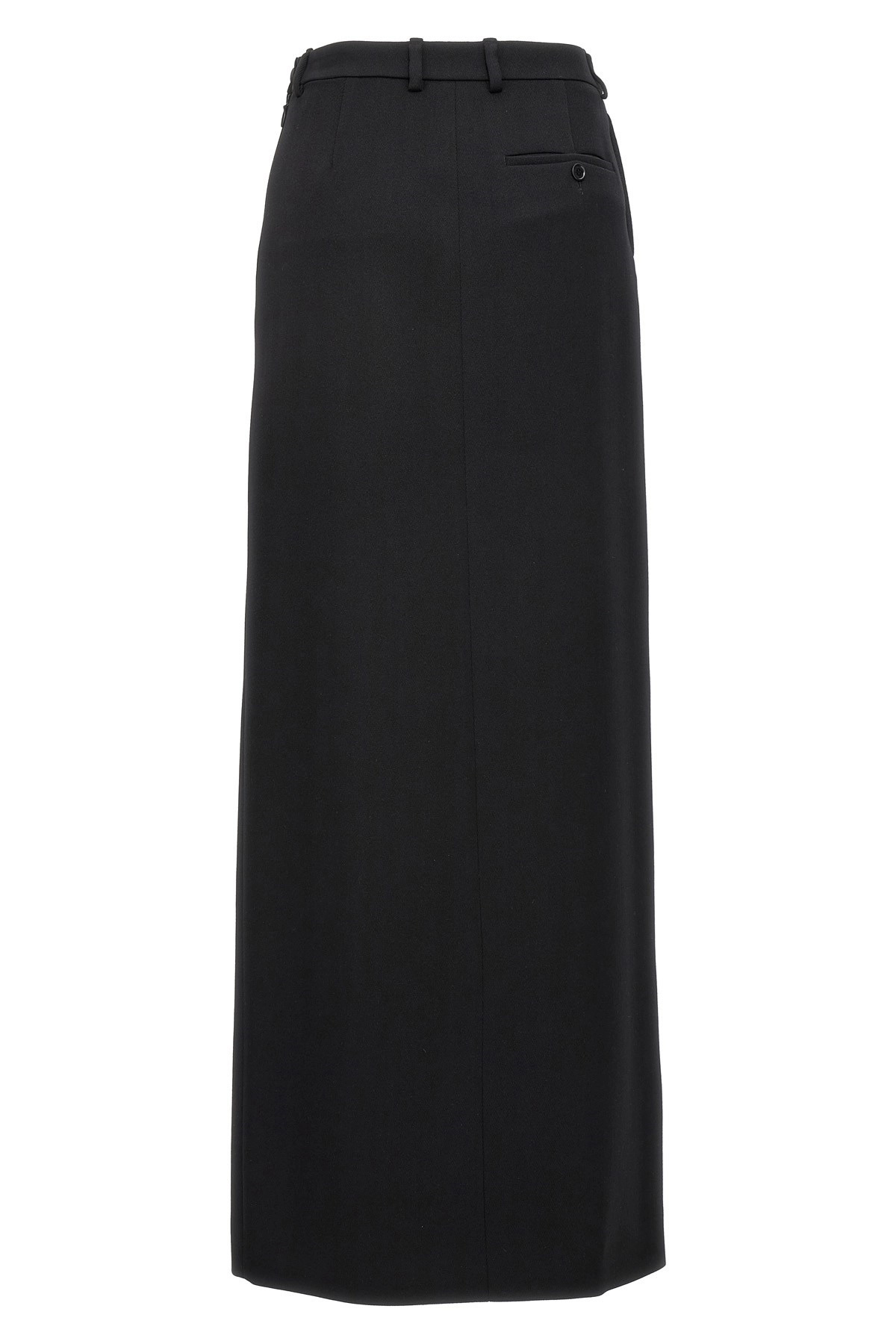 Long wool skirt - 3