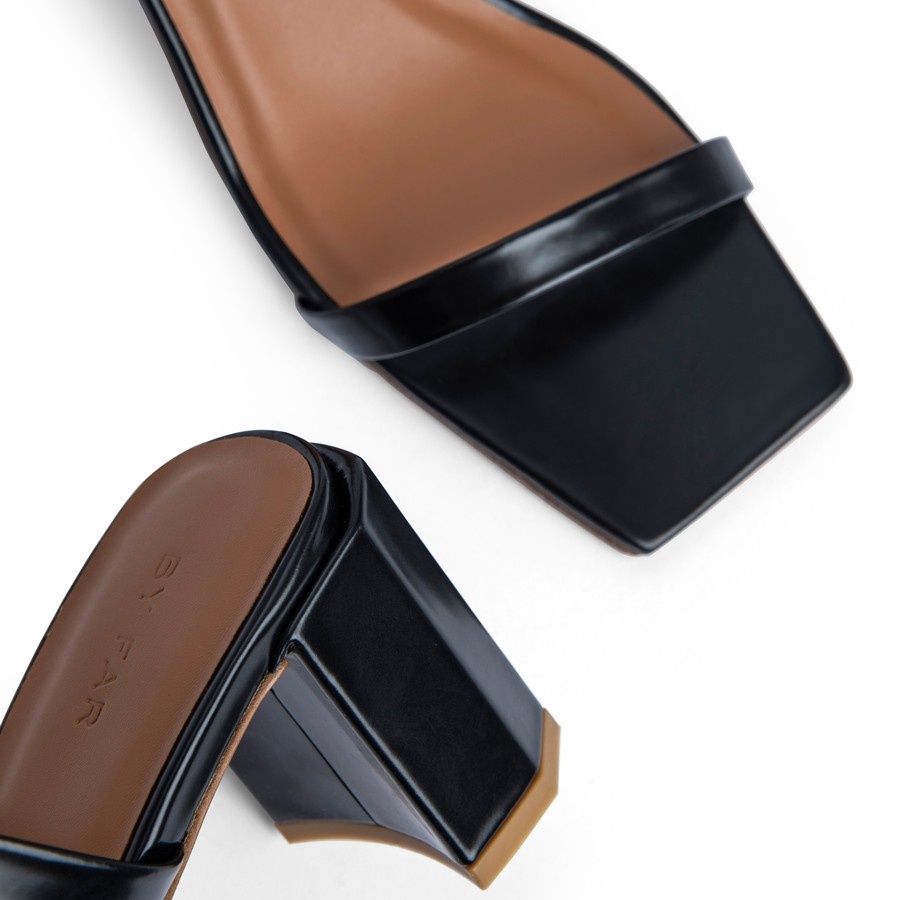 Tanya Patent Leather Mules - 4