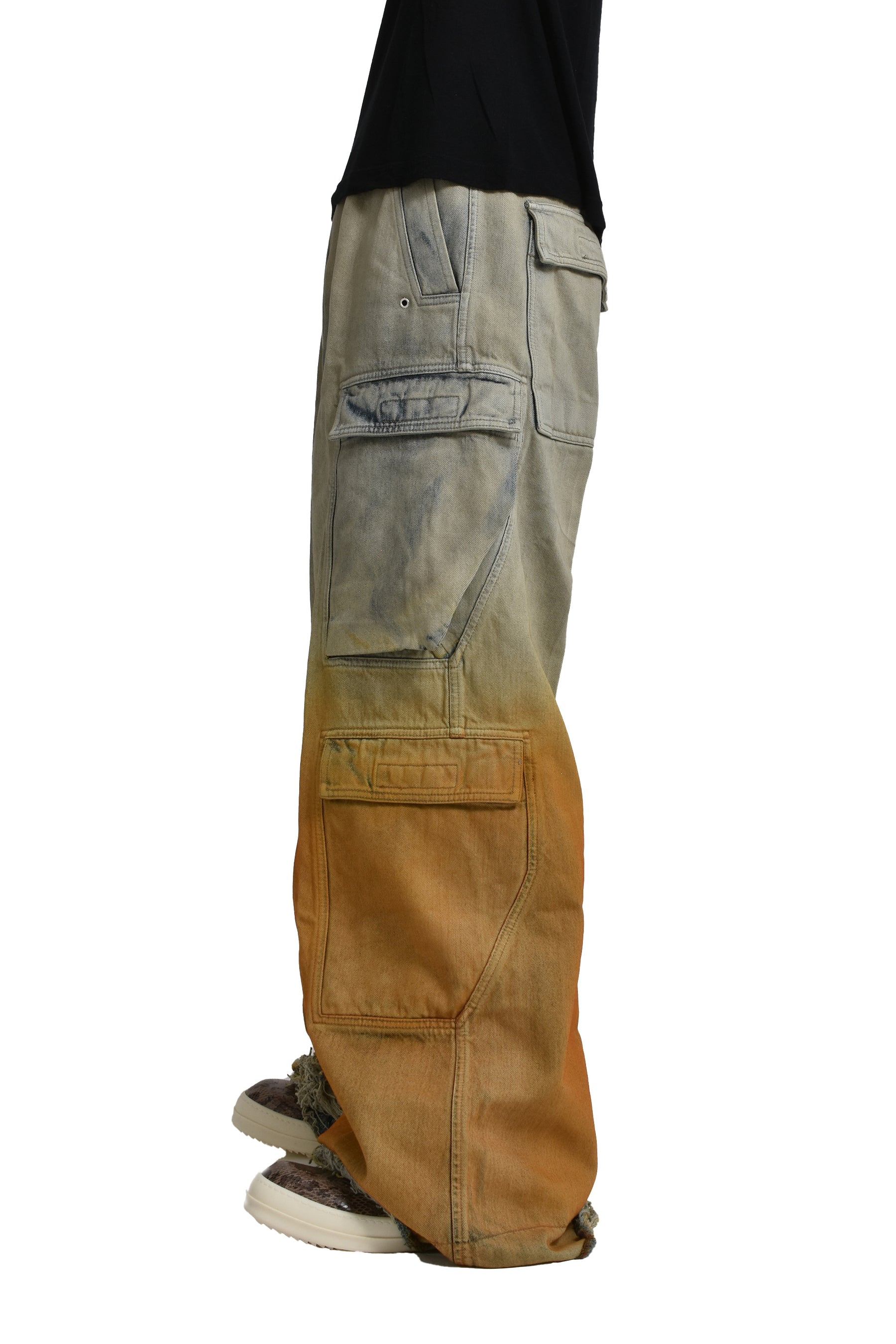DOUBLE CARGO JUMBO BELAS / SKY/ORANGE DEGRADE - 3
