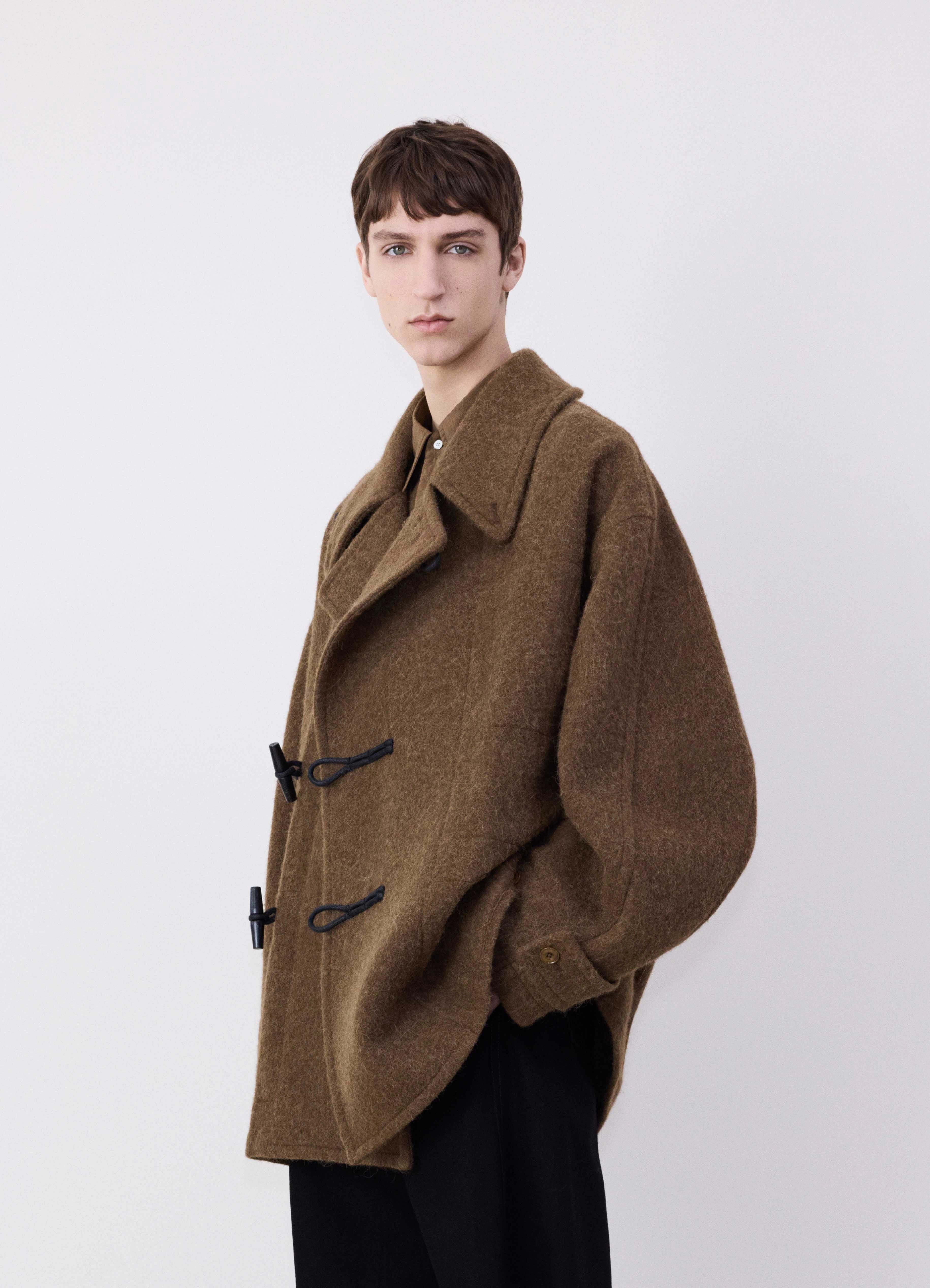 SHORT DUFFLE COAT - 4