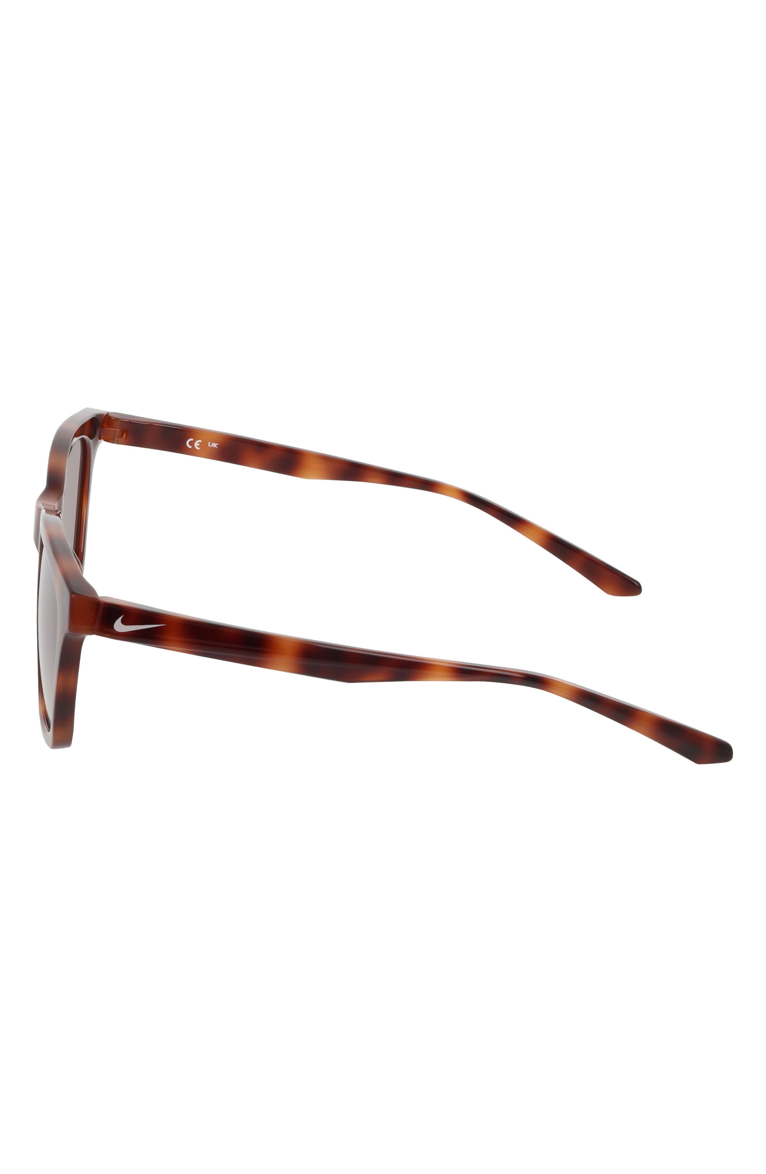 Nike Vital Flow 53mm Gradient Tea Cup Sunglasses in Tortoise /Brown Gradient at Nordstrom - 5