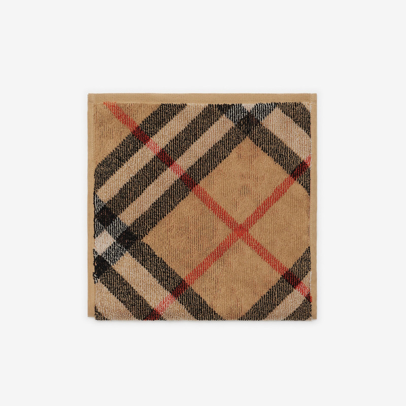 Skinny Check Cotton Towel 1