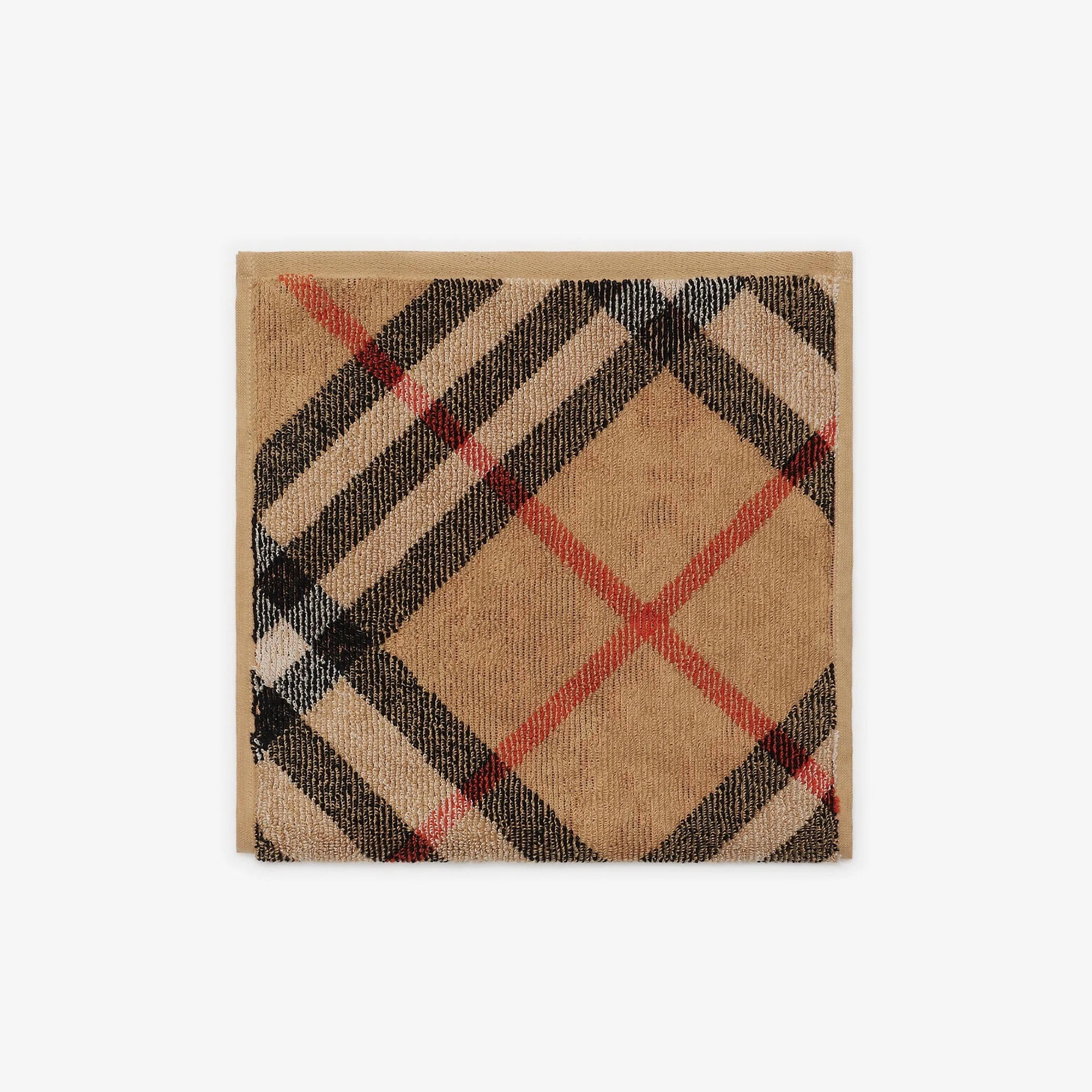 Skinny Check Cotton Towel - 1