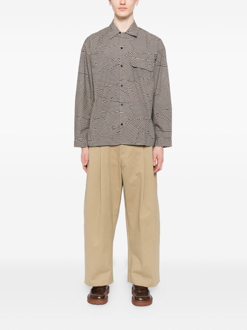 YMC striped wray shirt outlook