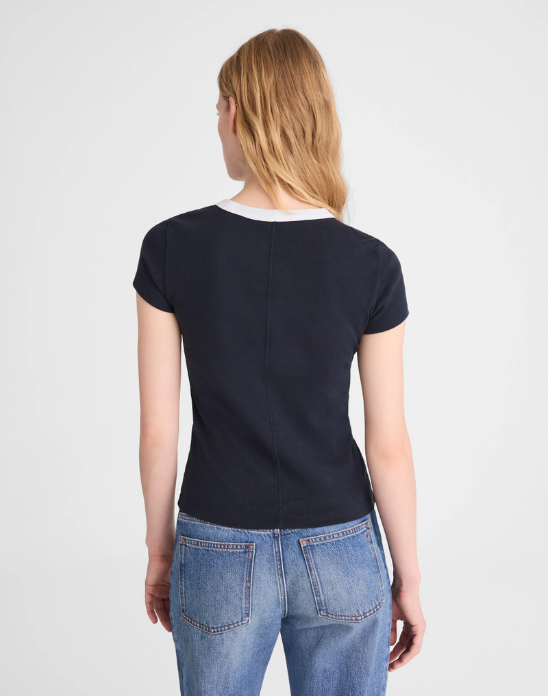 Madewell The '90s Crewneck Tee in Compact Cotton outlook
