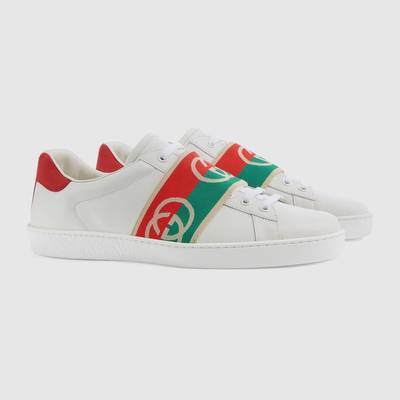 GUCCI Men's Ace sneaker with elastic Web outlook