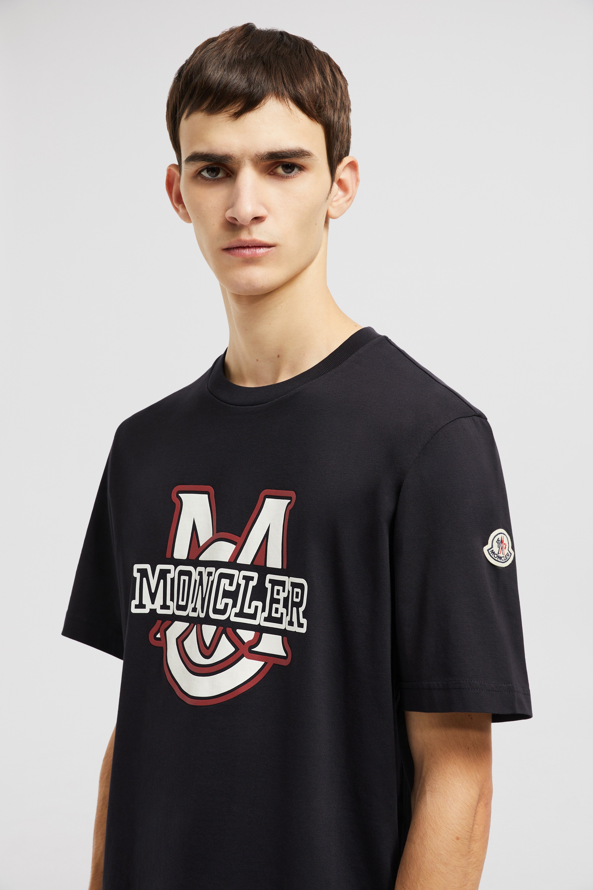 Varsity Logo Motif Cotton T-shirt - 4