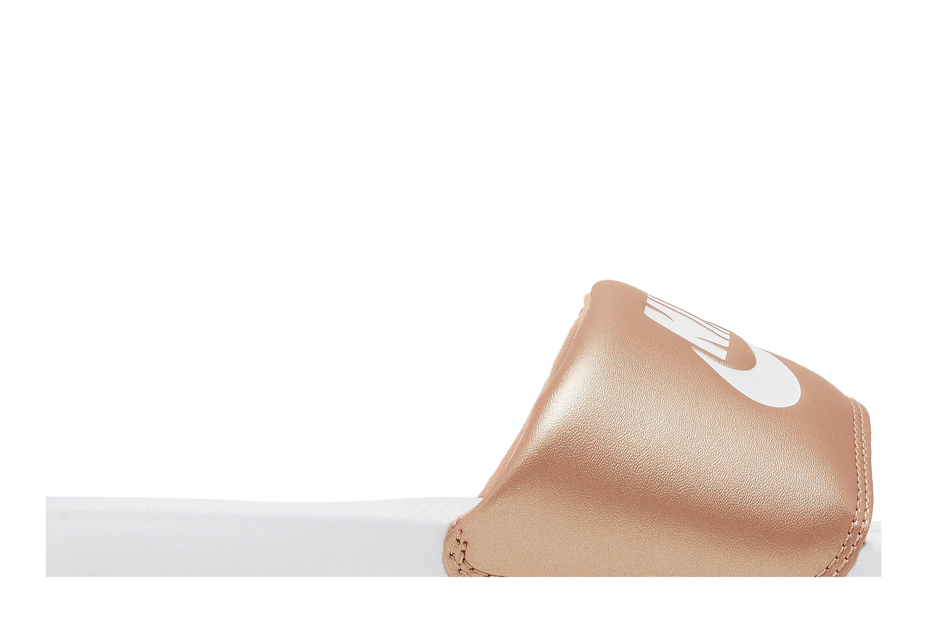 Wmns Victori One Slide 'Metallic Red Bronze' - 2