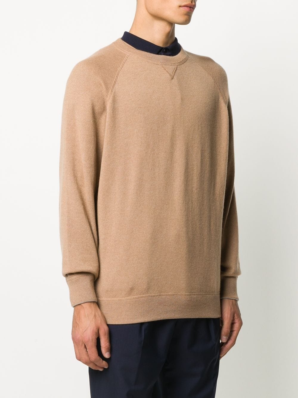 cashmere long sleeve jumper - 3