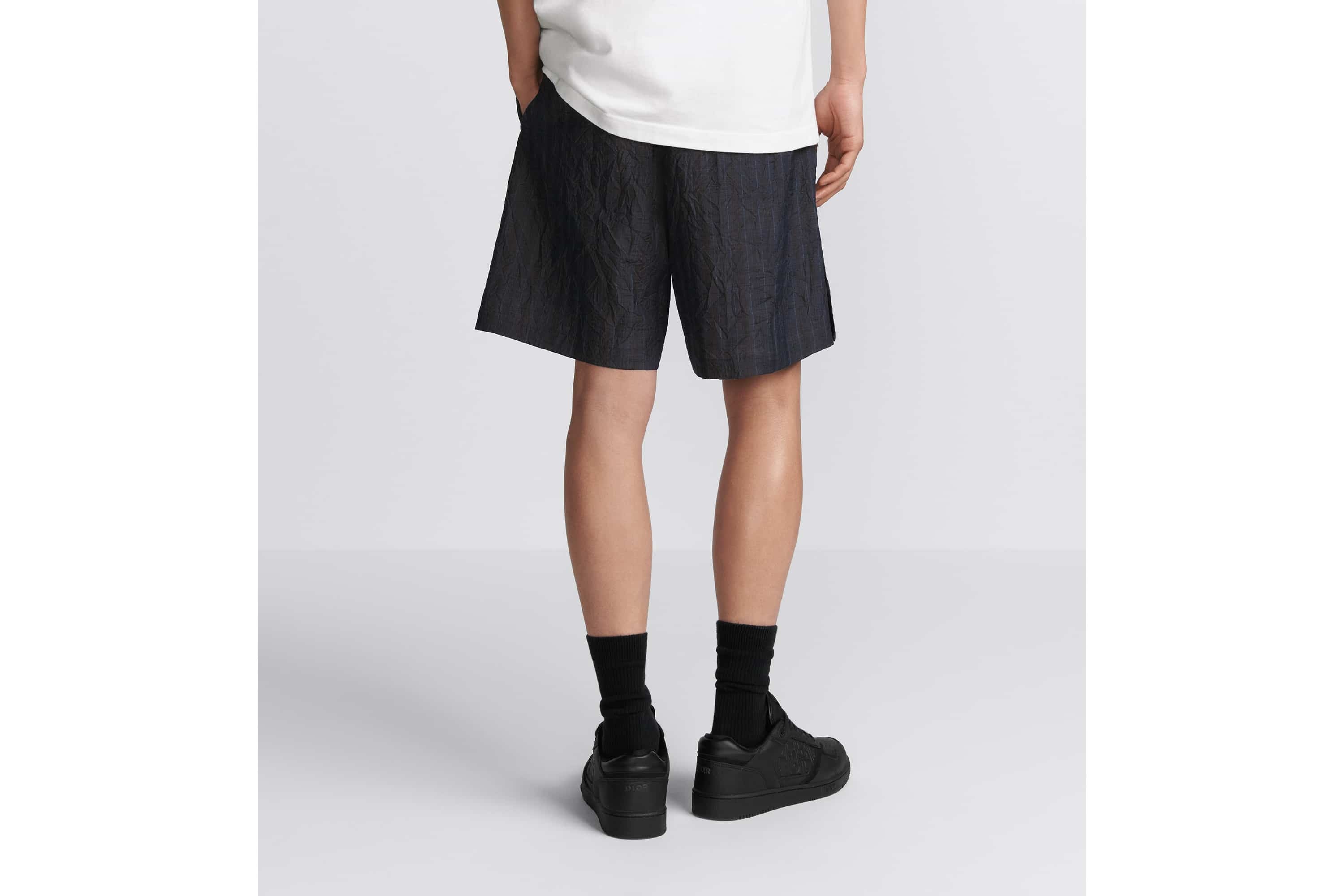 Regular-Fit Tailored Bermuda Shorts - 4