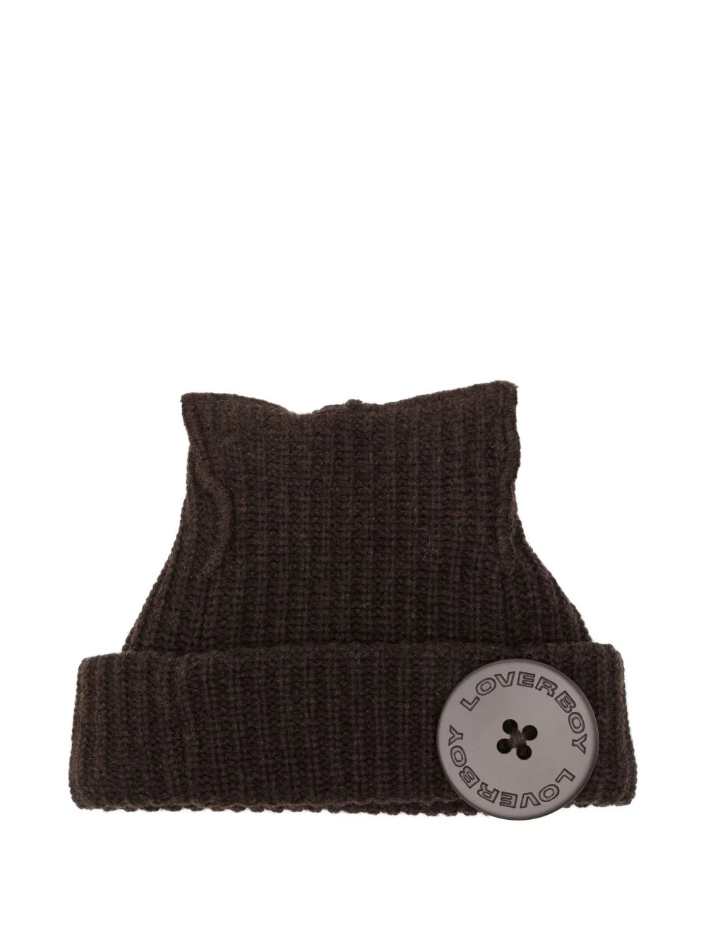 button-detail beanie - 1