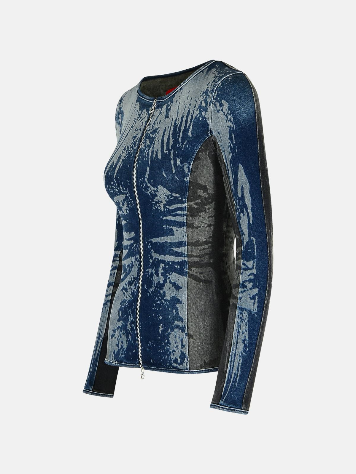 'GARY' BLUE COTTON TOP - 2