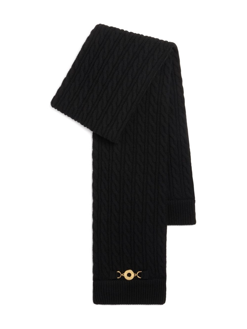 braided-knit scarf 1