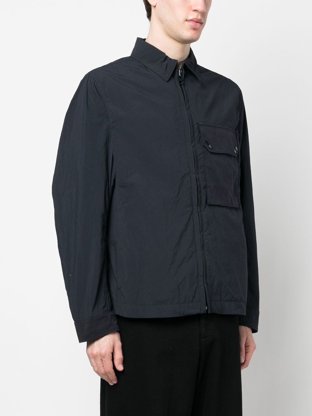 zipped-up chest-pocket jacket - 3