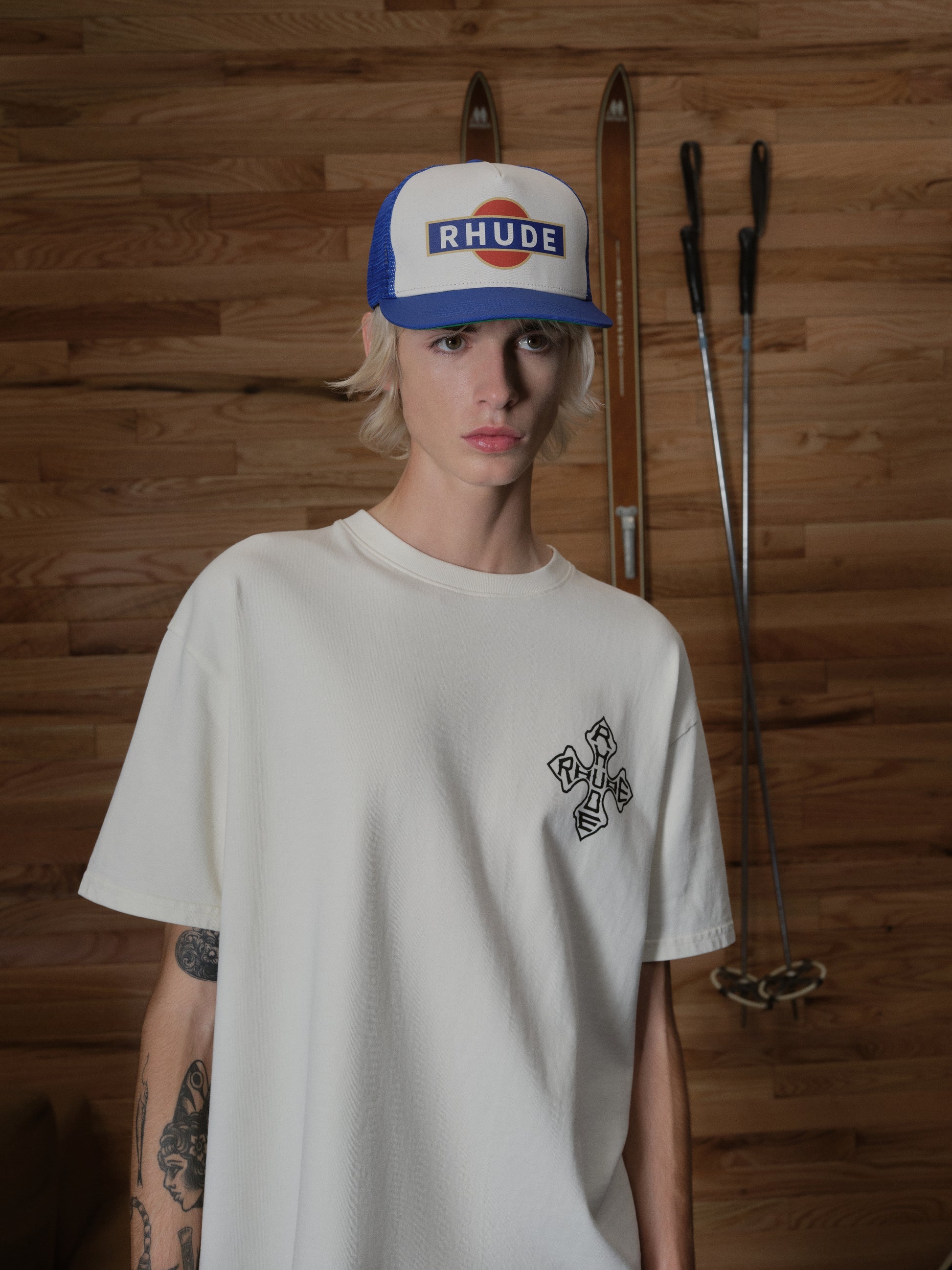 S Rhude Trucker deals T-Shirt