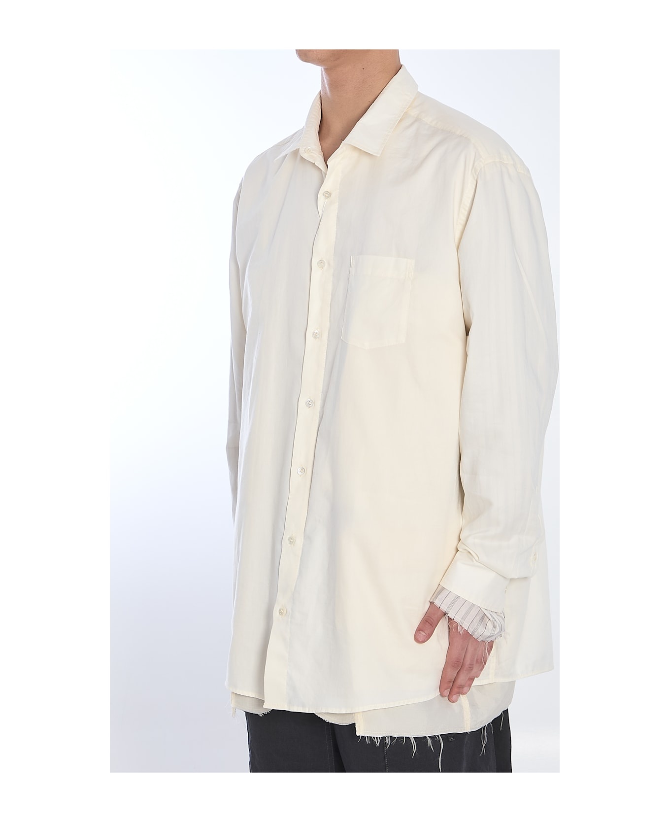 Ivory Mohair Blend Jacket - 2