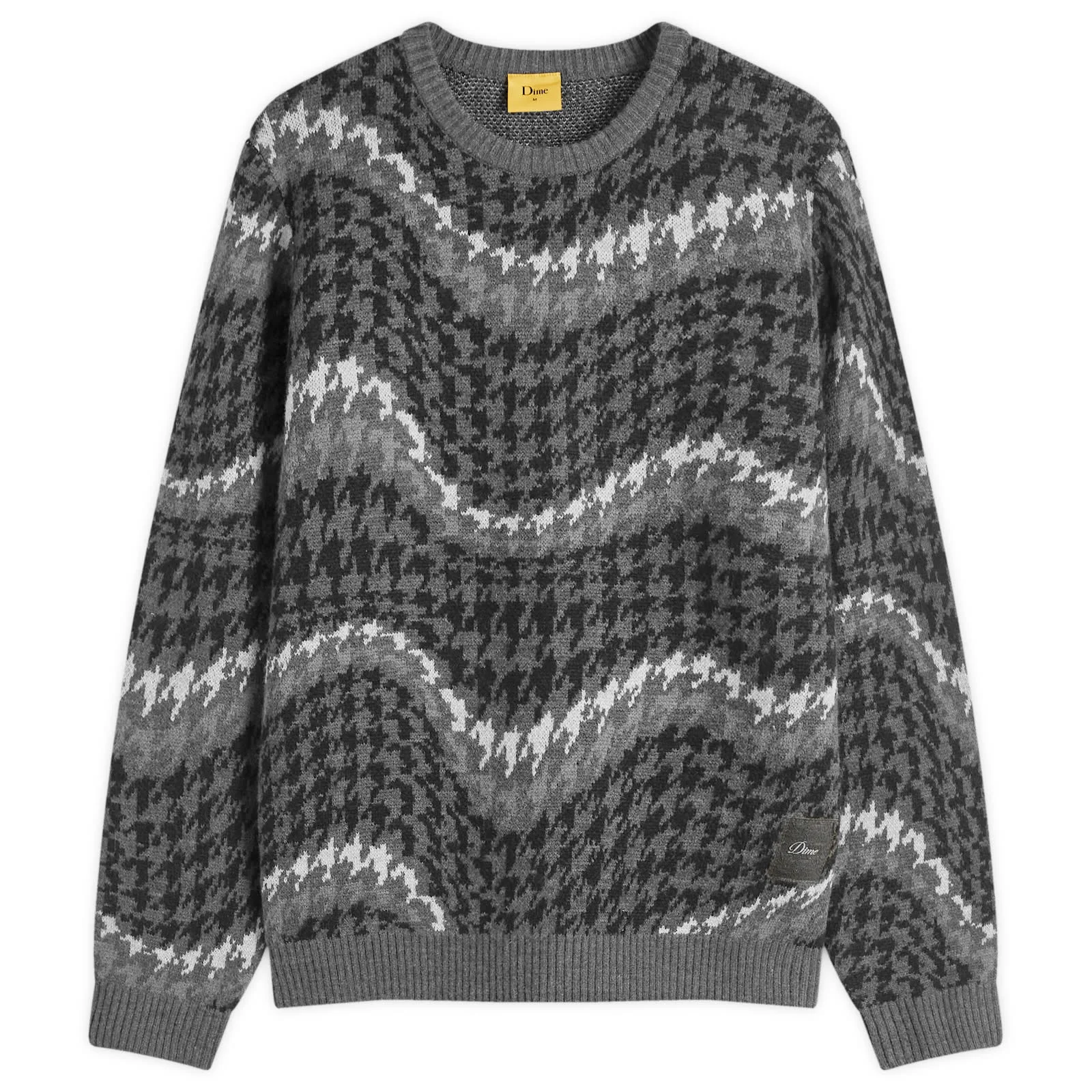 Dime Houndstooth Knit Sweater - 1