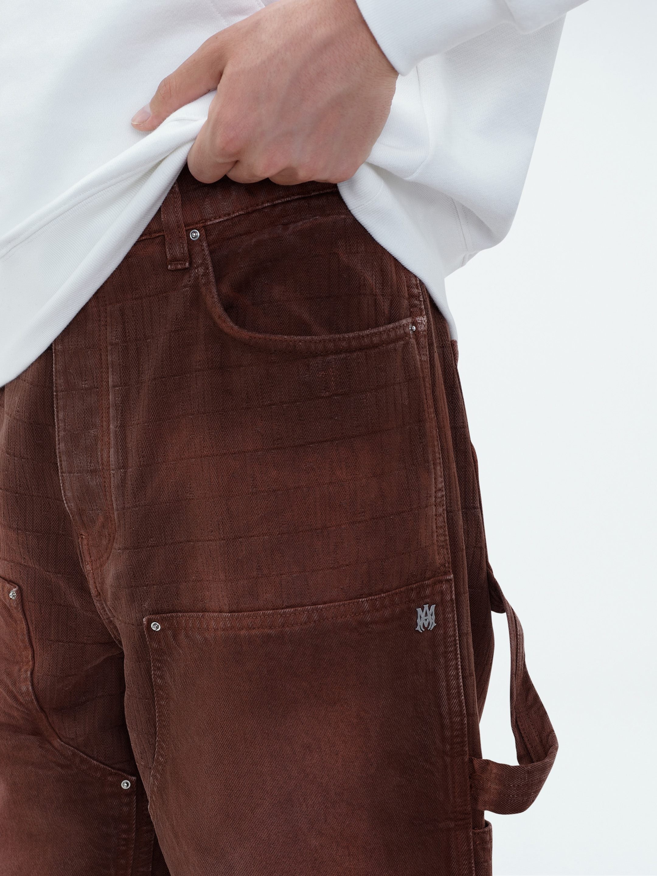 AMIRI JACQUARD CARPENTER JEAN - 7